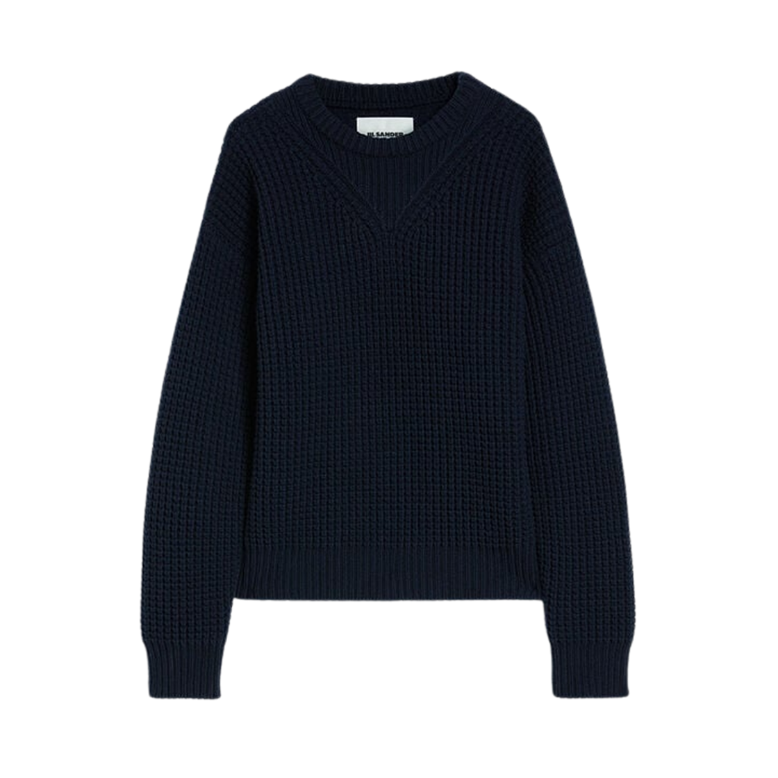 J22GP0249-J14787-412 Jil Sander Wool Crew Neck Sweater Nightfall