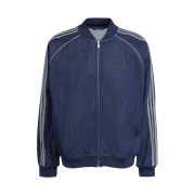 Adidas SST Adicolor Loose SST Denim Stone Jacket Indigo Denim - US Sizing