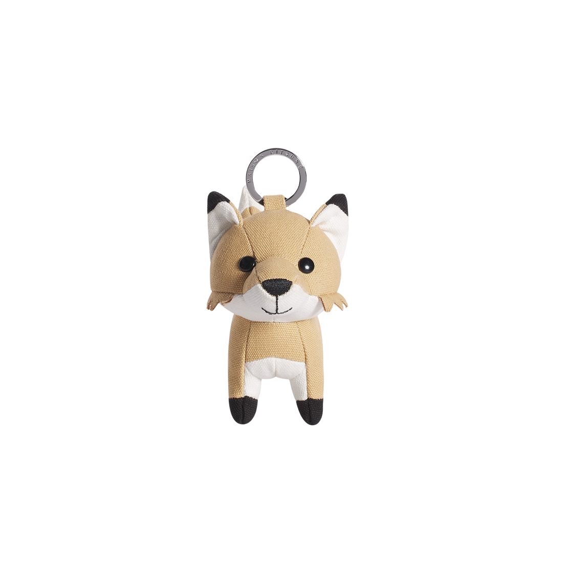 OW06906WW0107-0102 Maison Kitsune Fox Bag Charm Cork