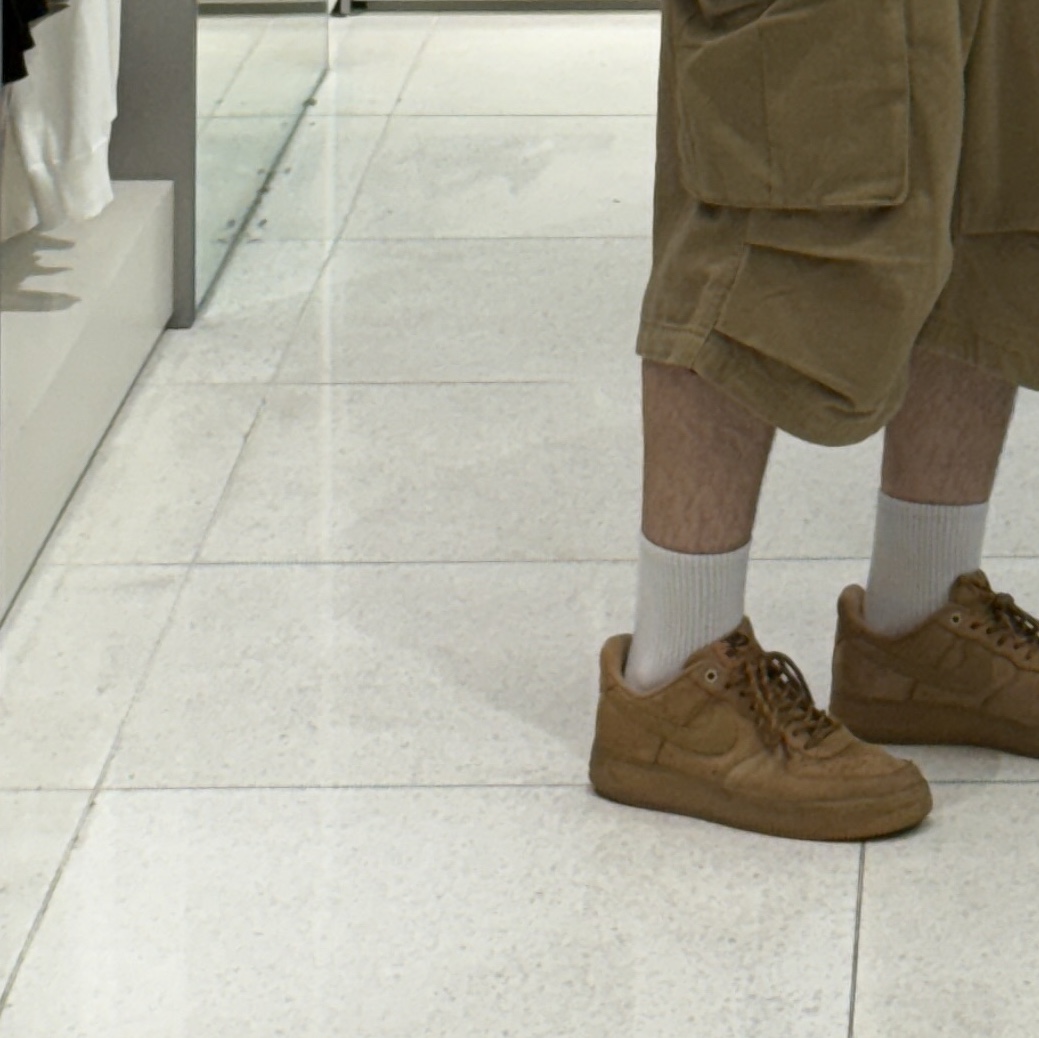 Nike Air Force 1 '07 WB Flax 착용 스타일