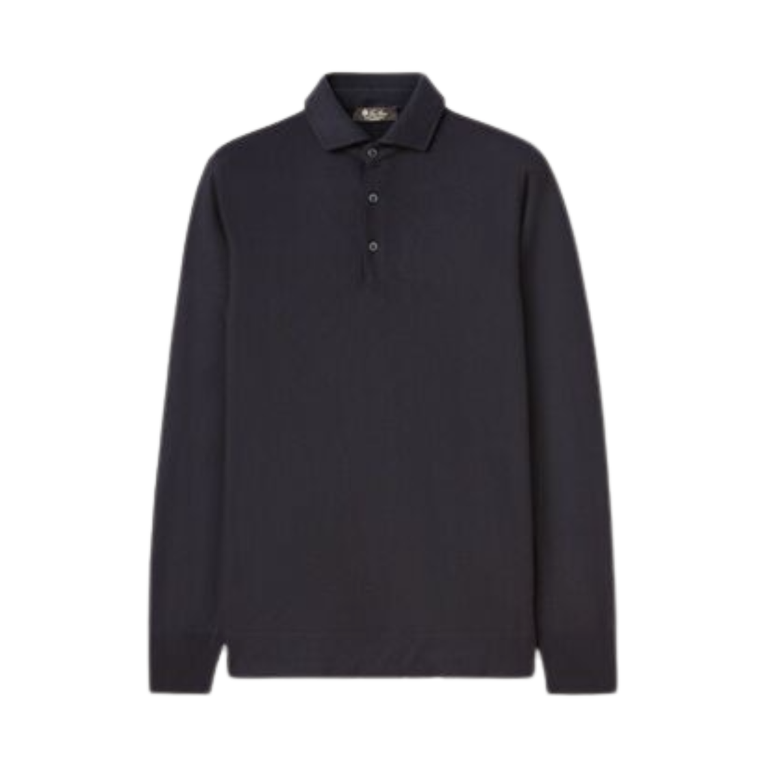 FAF8291-8000 Loro Piana Baby Cashmere Polo Black