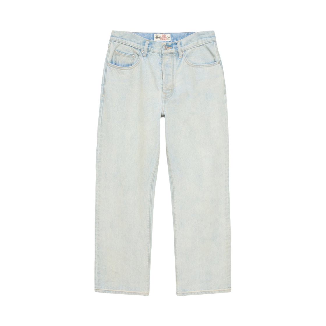 스투시 뉴 클래식 진 피그먼트 코티드 데님 라이트 워시(Stussy New Classic Jean Pigment Coated Denim Light Wash) - 1