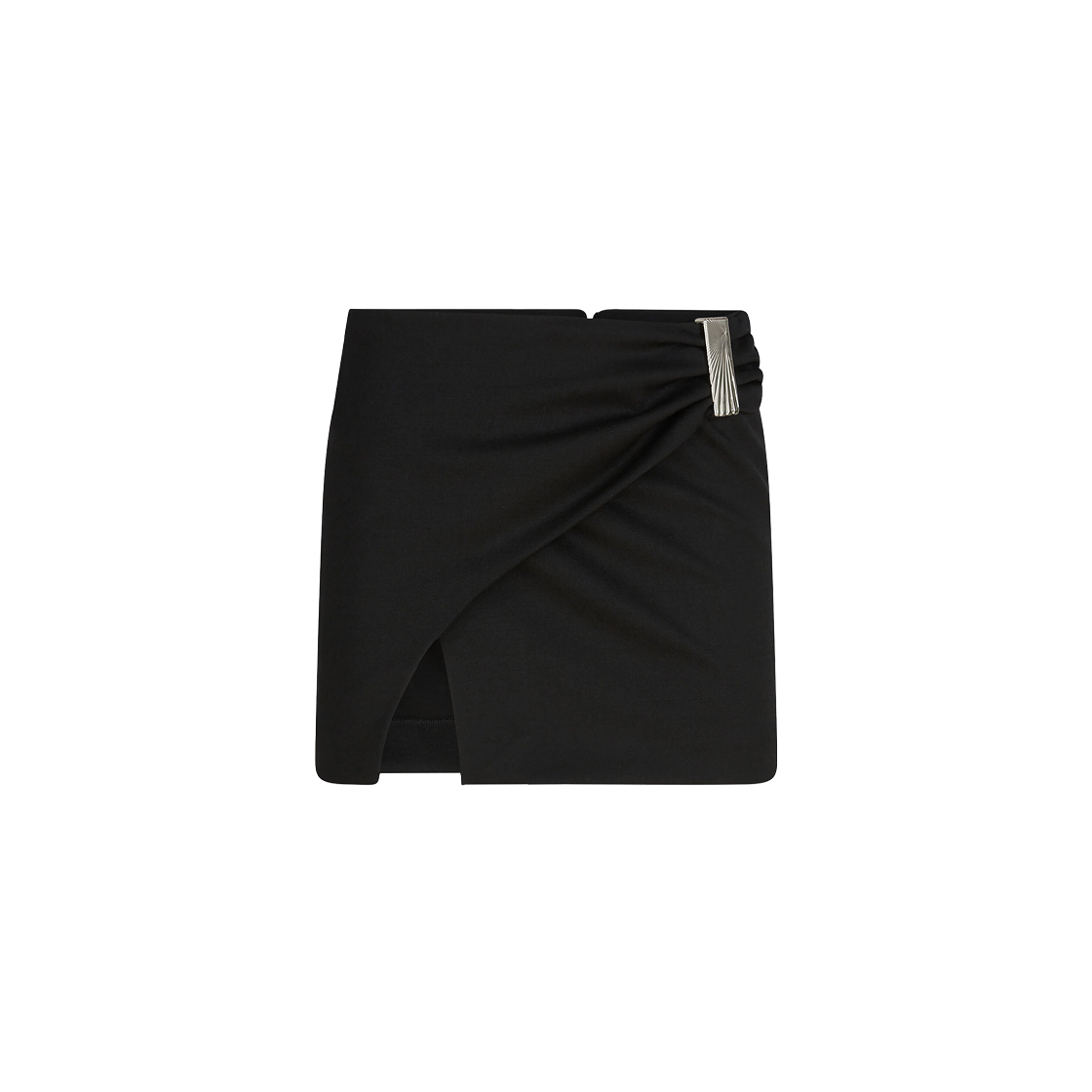 (W) 디 아티코 미니 스커트 블랙((W) The Attico Mini Skirt Black)