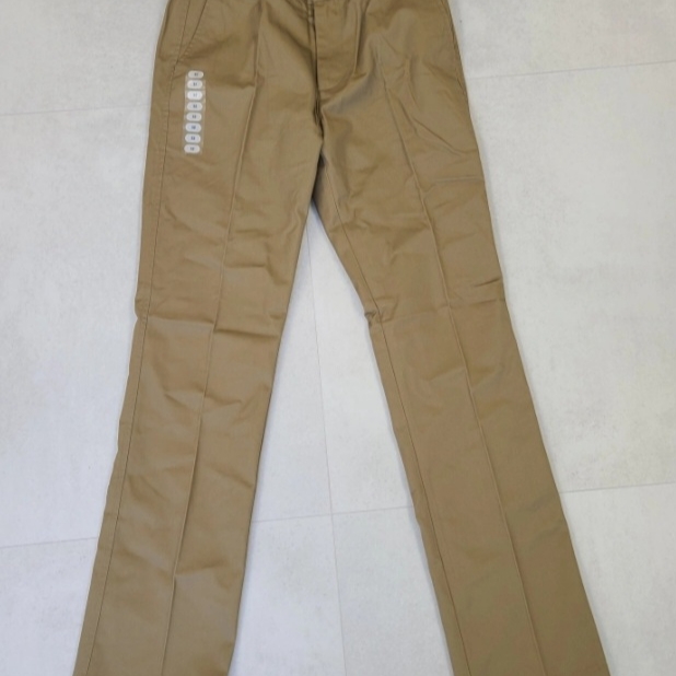 Dickies Original 873 Slim Fit Work Pants Khaki 착용 스타일 - 2