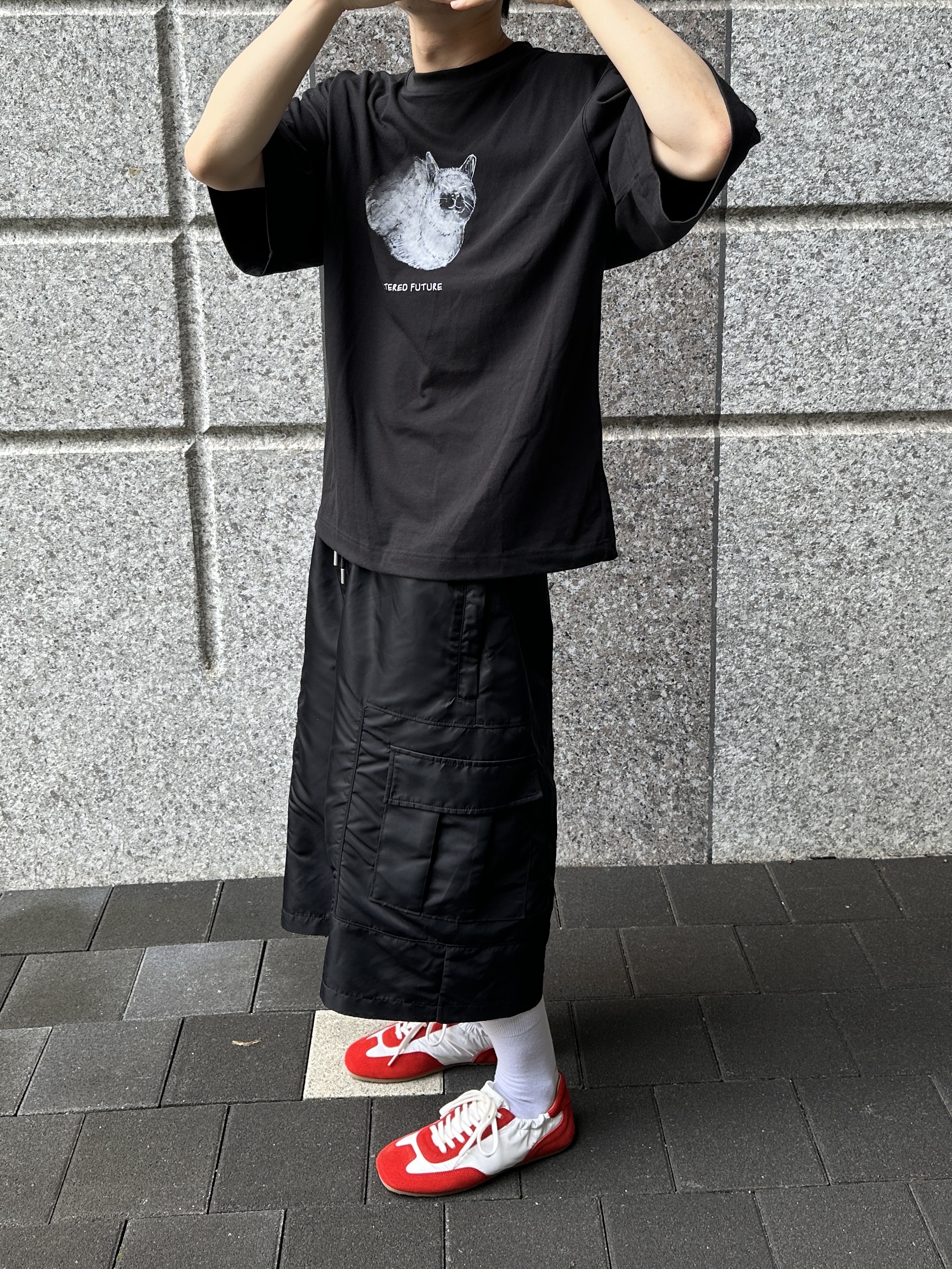 Mistake project Nick Red 착용 스타일 - 2