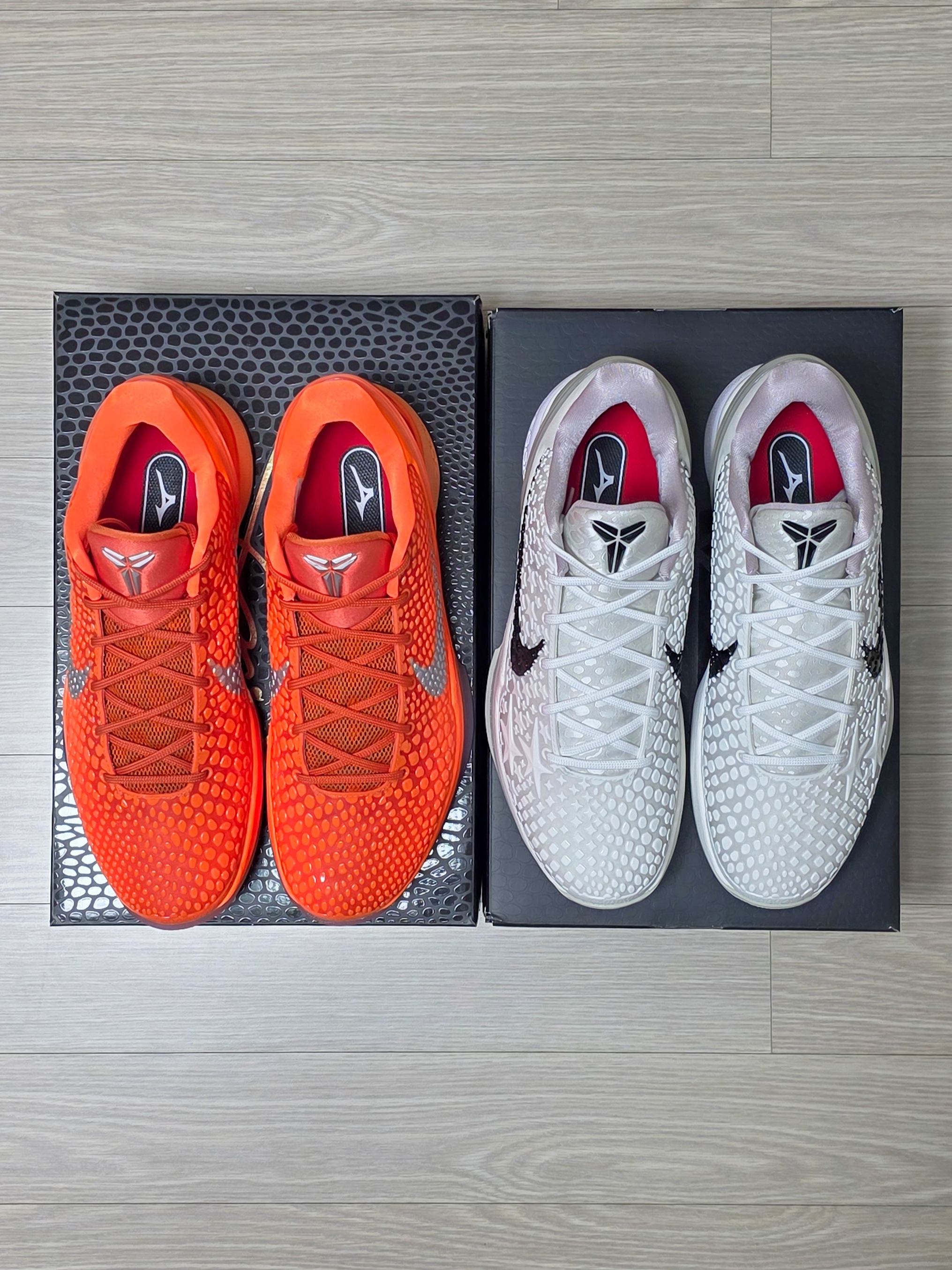 Nike Kobe 6 Protro Total Orange, Nike Kobe 6 Protro Sail 착용 스타일 - 10
