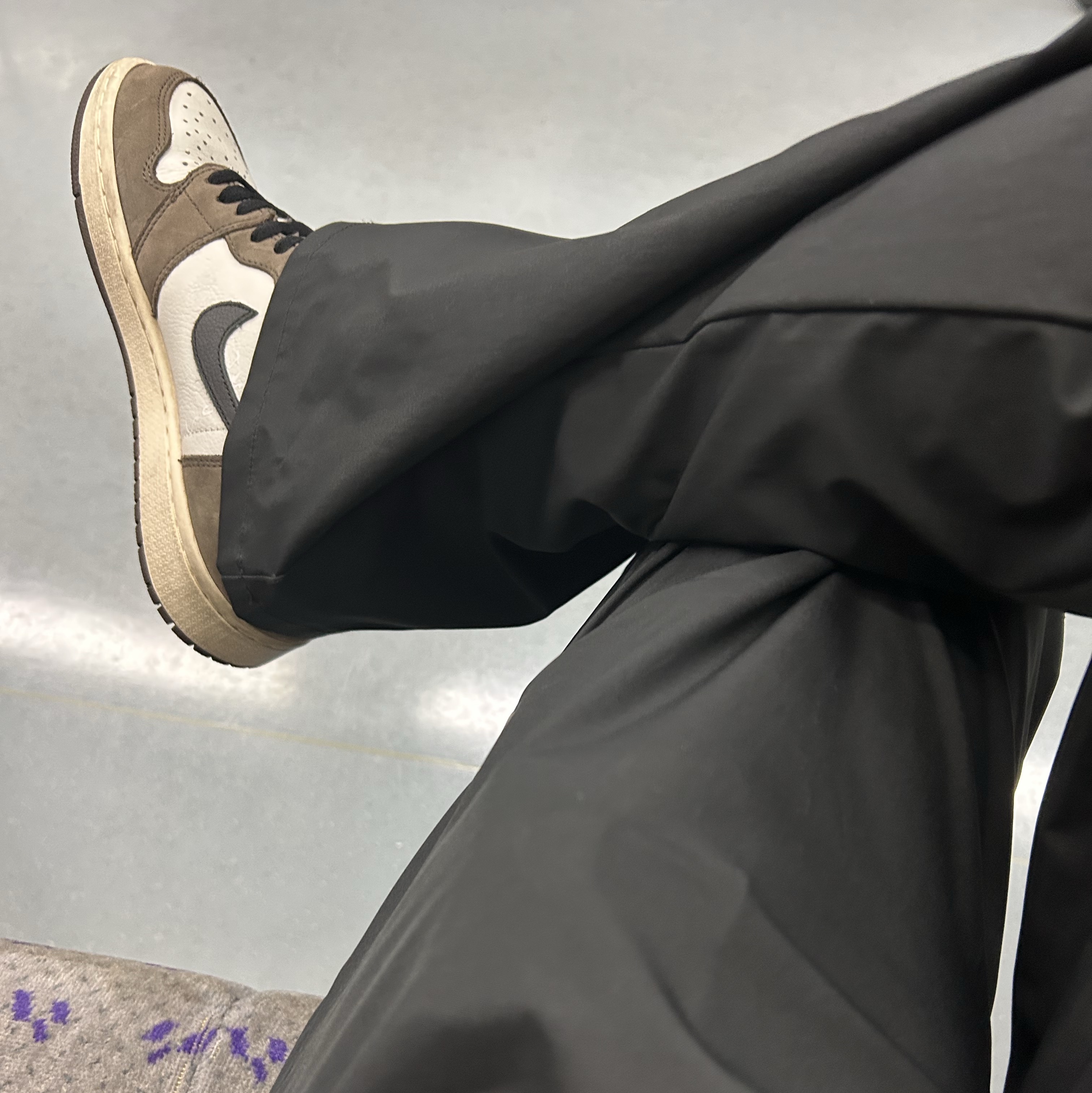 Jordan 1 x Travis Scott Retro High OG SP Mocha 착용 스타일
