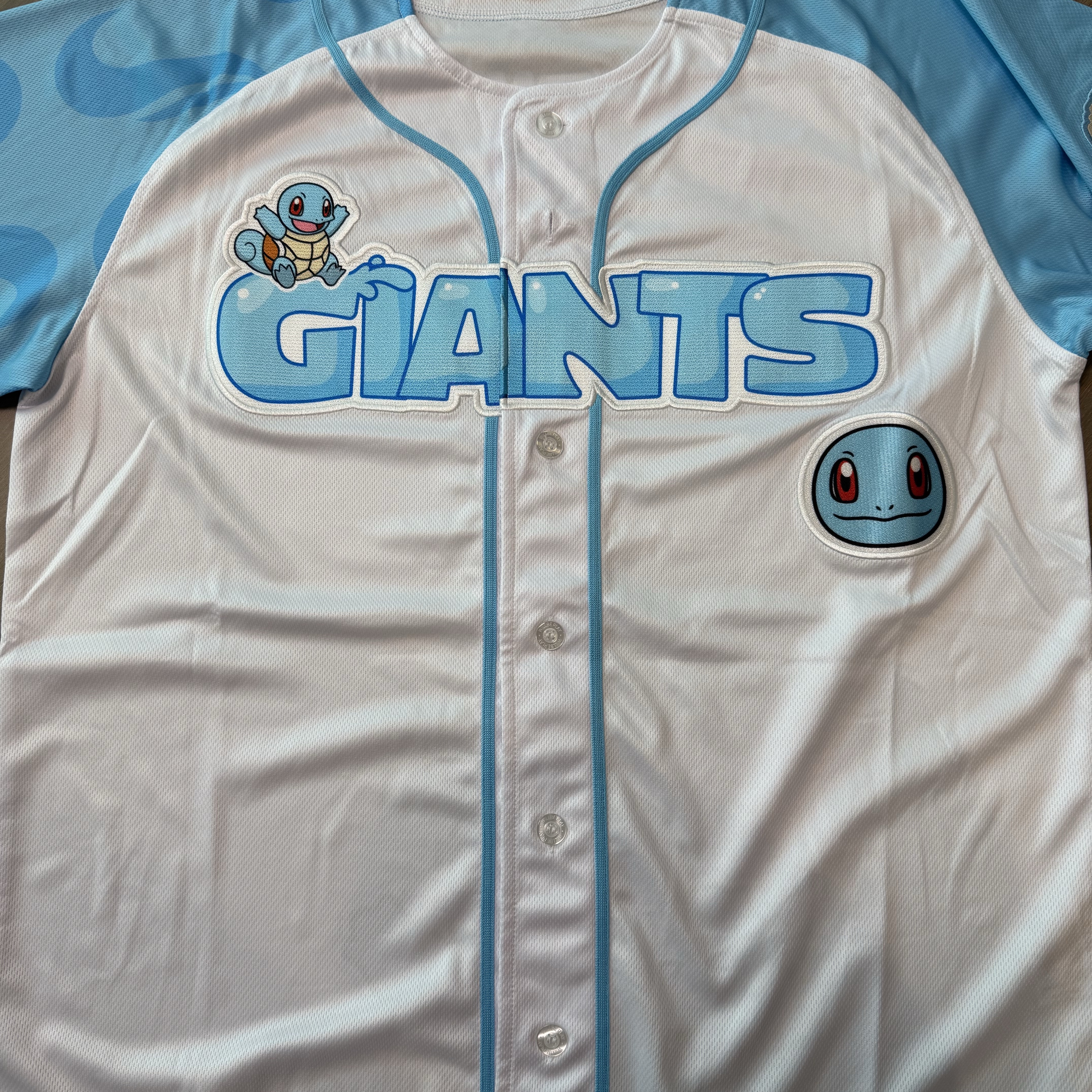 Pokemon x Lotte Giants Zenigame Uniform Multi (No Marking Ver.) 착용 스타일 - 1
