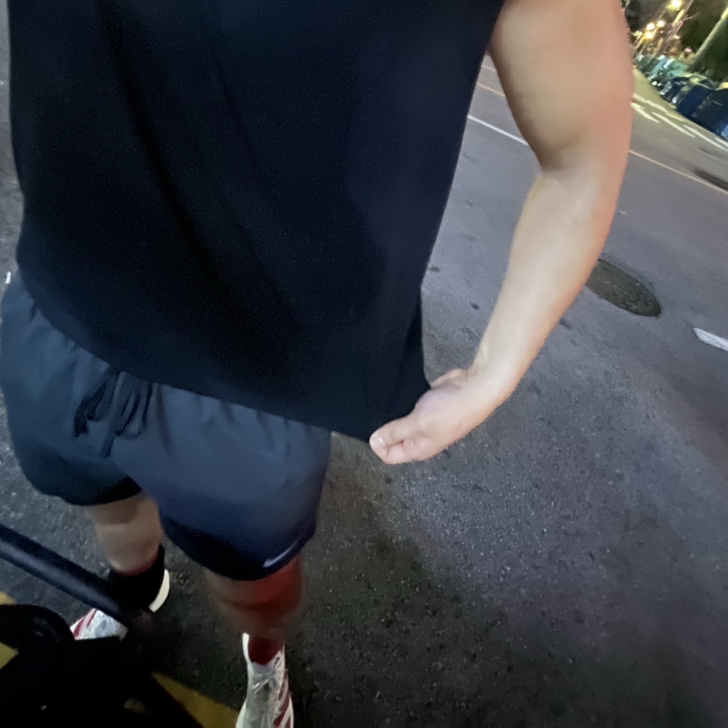 Nike Dri-Fit Stride 5 Inch Brief Lined Running Shorts Black - Asia 착용 스타일