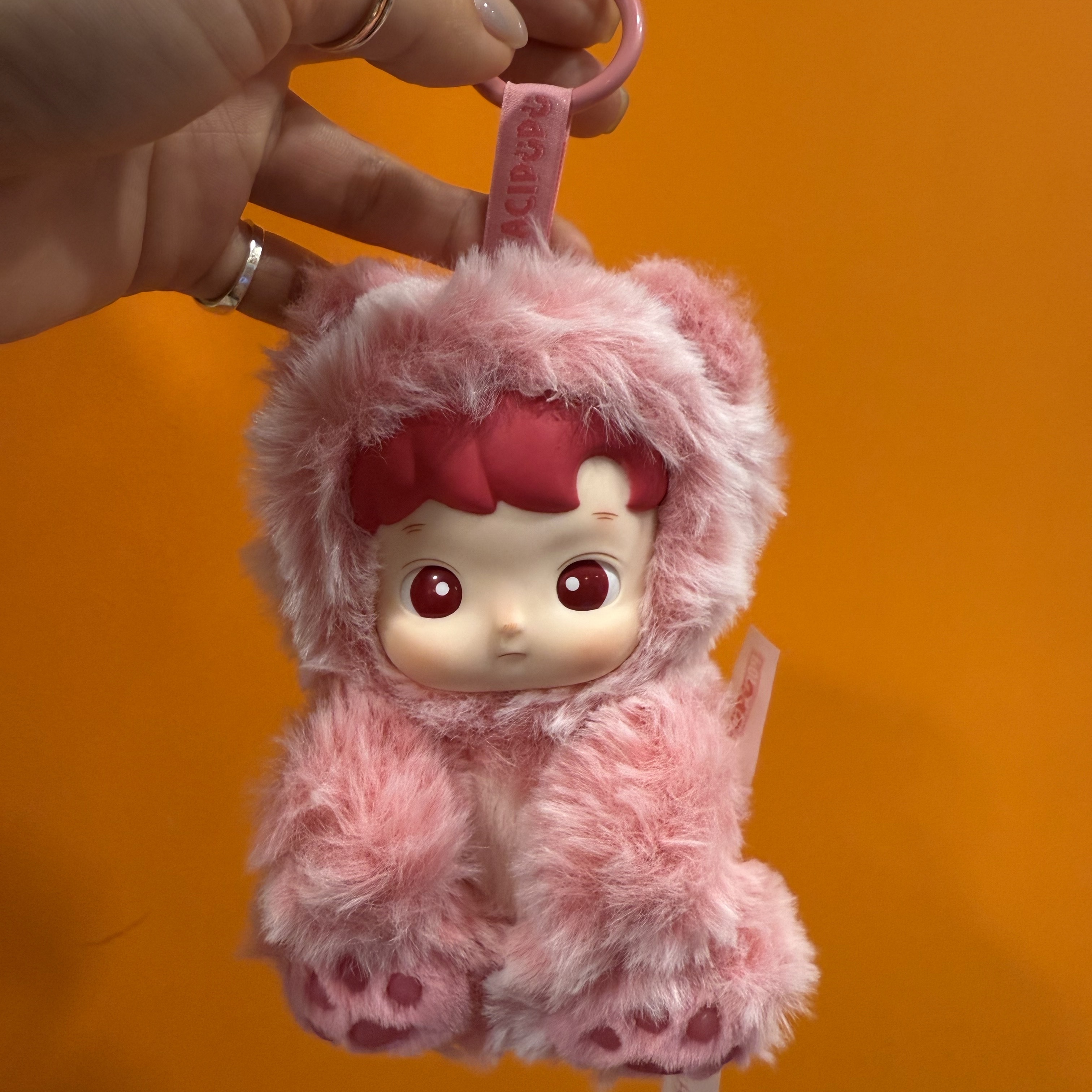 Pop Mart Hacipupu Gummy Bear Series Vinyl Plush Pendant (1 Blind Box) 착용 스타일 - 2