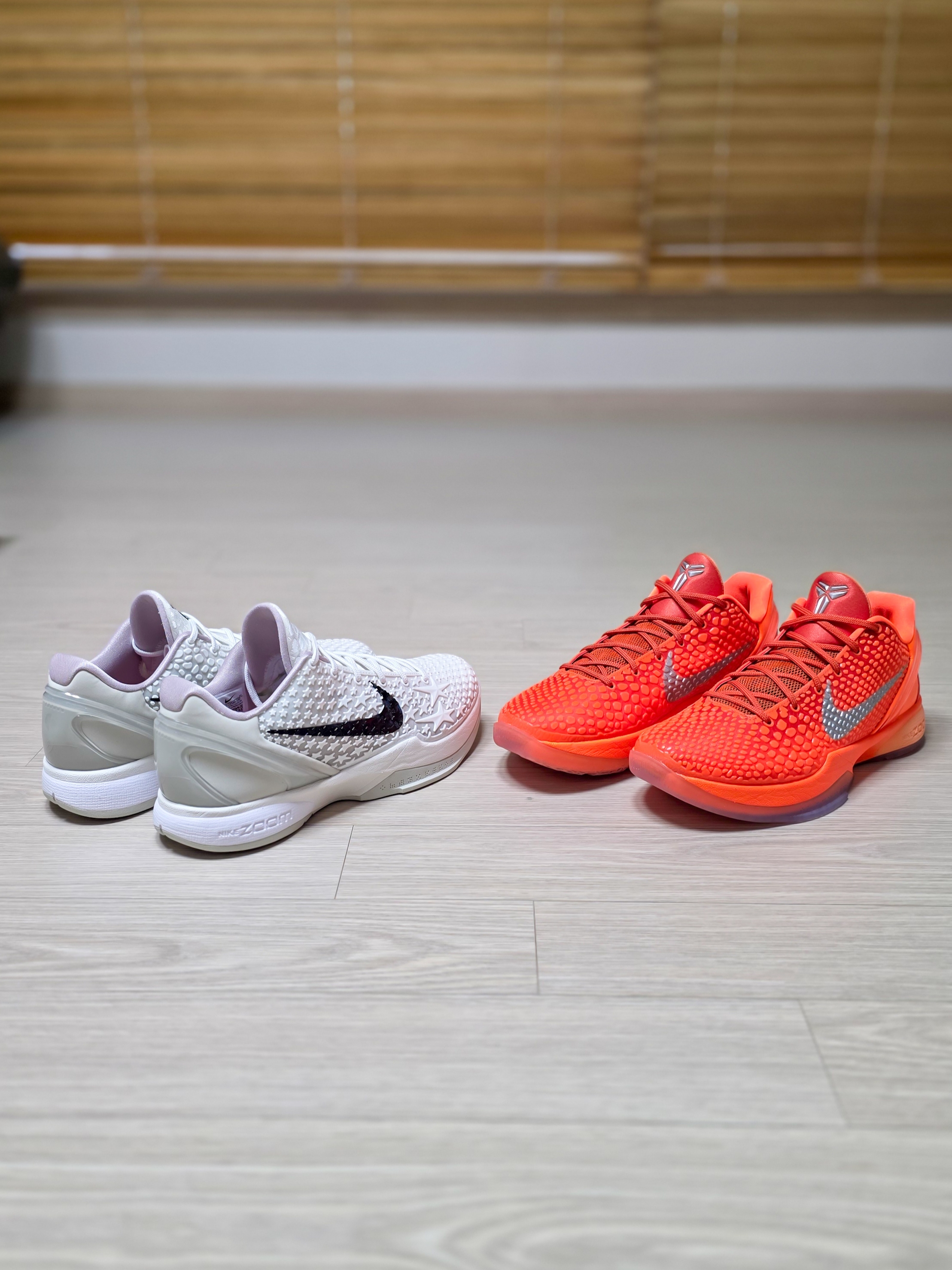 Nike Kobe 6 Protro Total Orange, Nike Kobe 6 Protro Sail 착용 스타일 - 7
