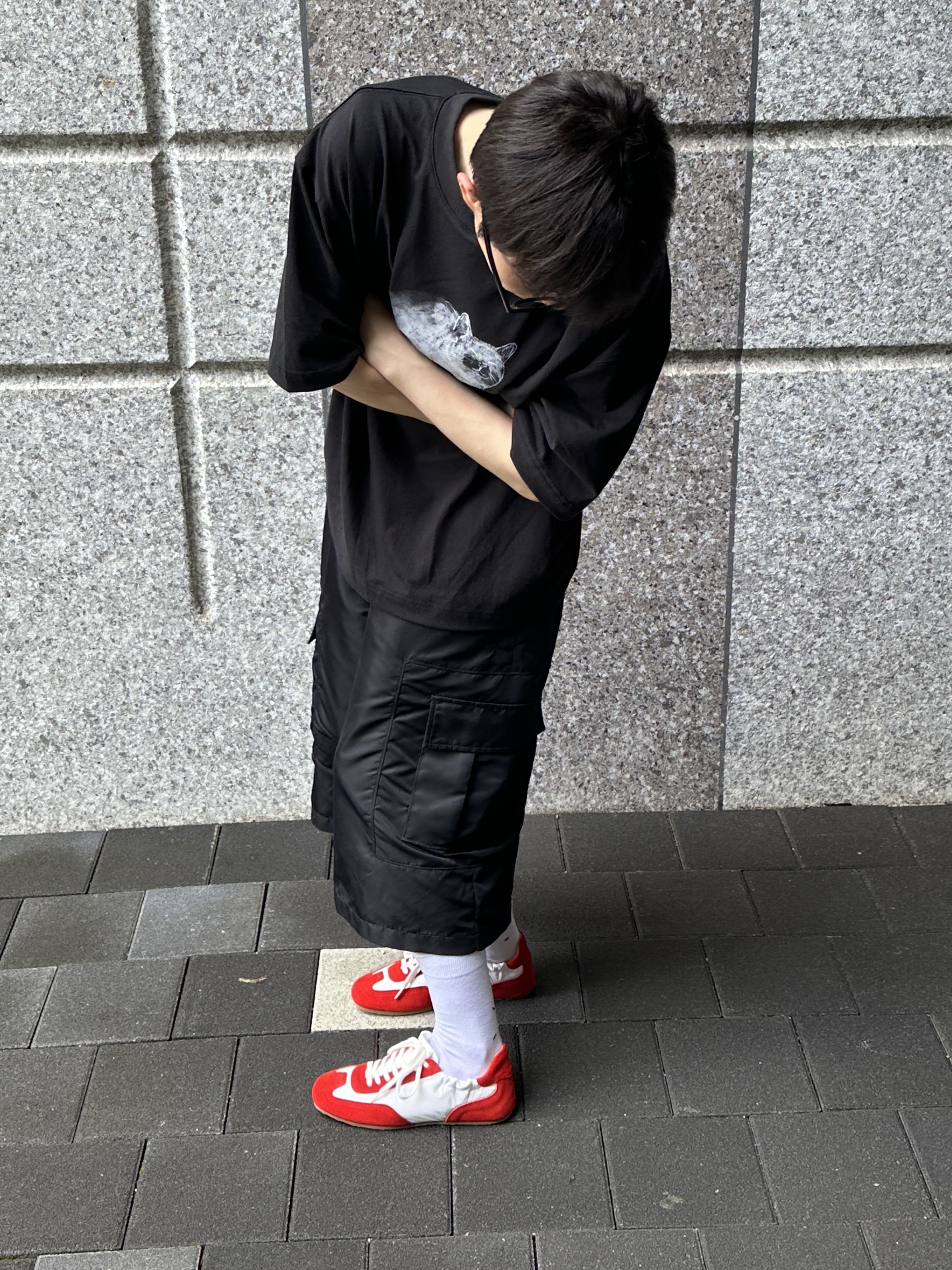 Mistake project Nick Red 착용 스타일 - 1