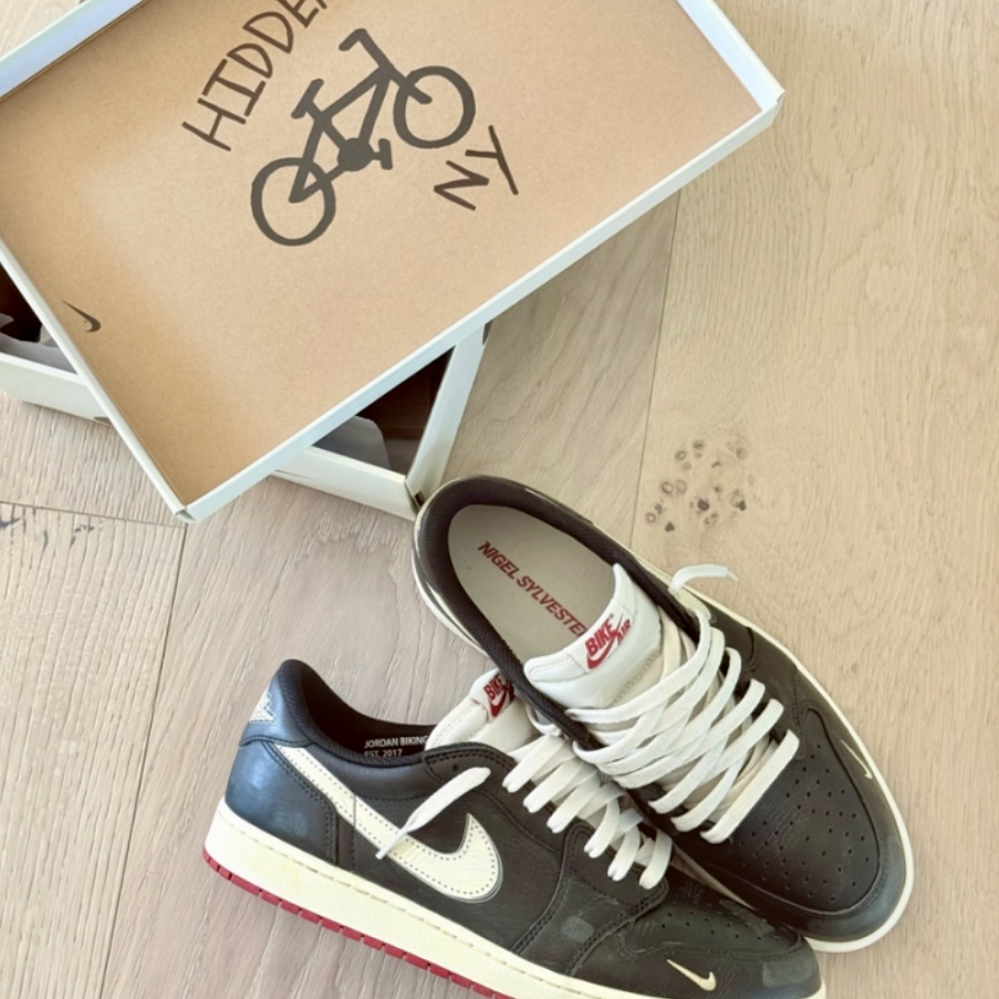 Jordan 1 x Nigel Sylvester Retro Low OG Better With Time 착용 스타일 - 2