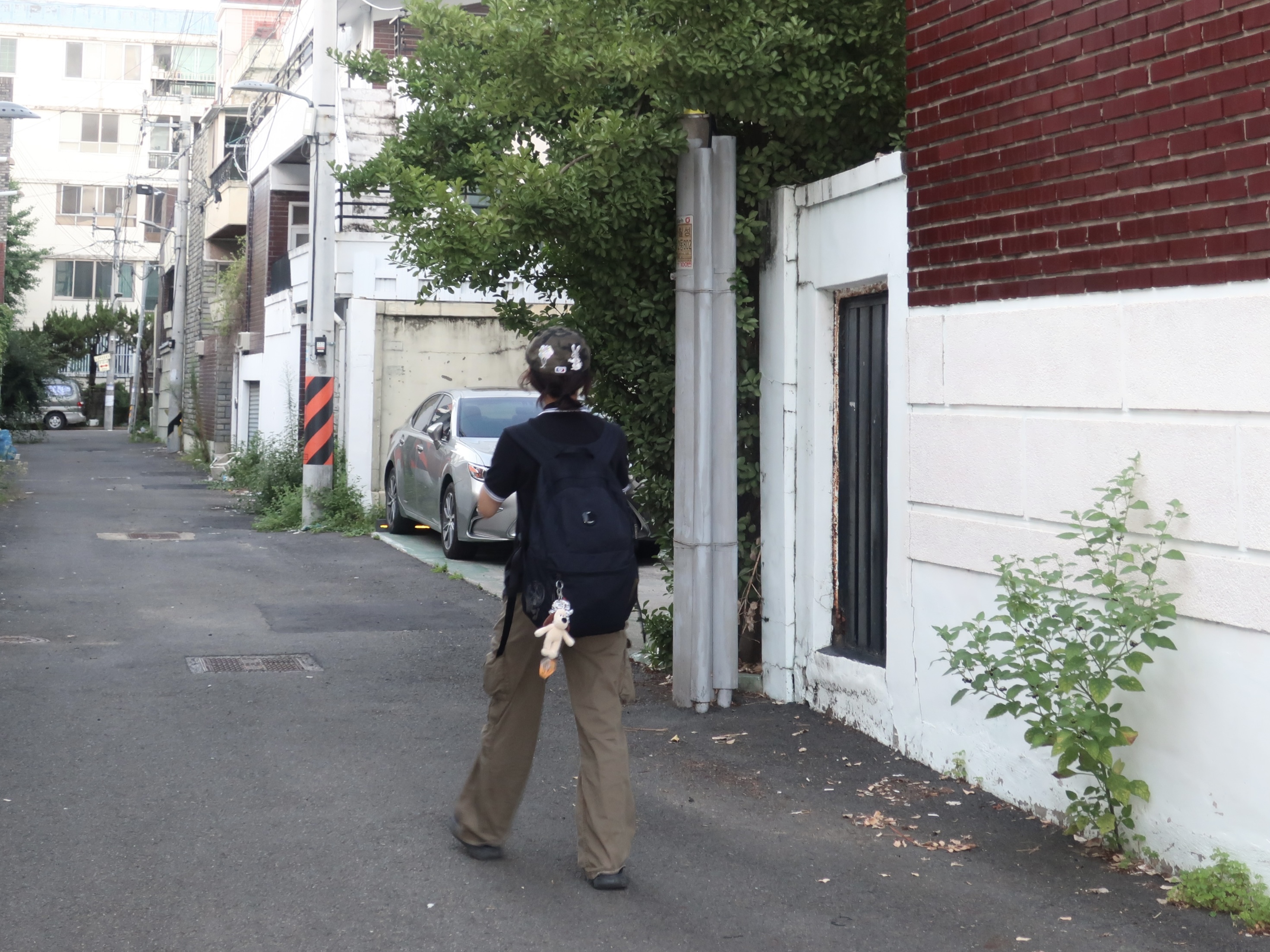 C.P. Company Nylon B Lens Backpack Black - 25SS, Fred Perry M3600 Twin Tipped Fred Perry Shirt Black/White 착용 스타일 - 1