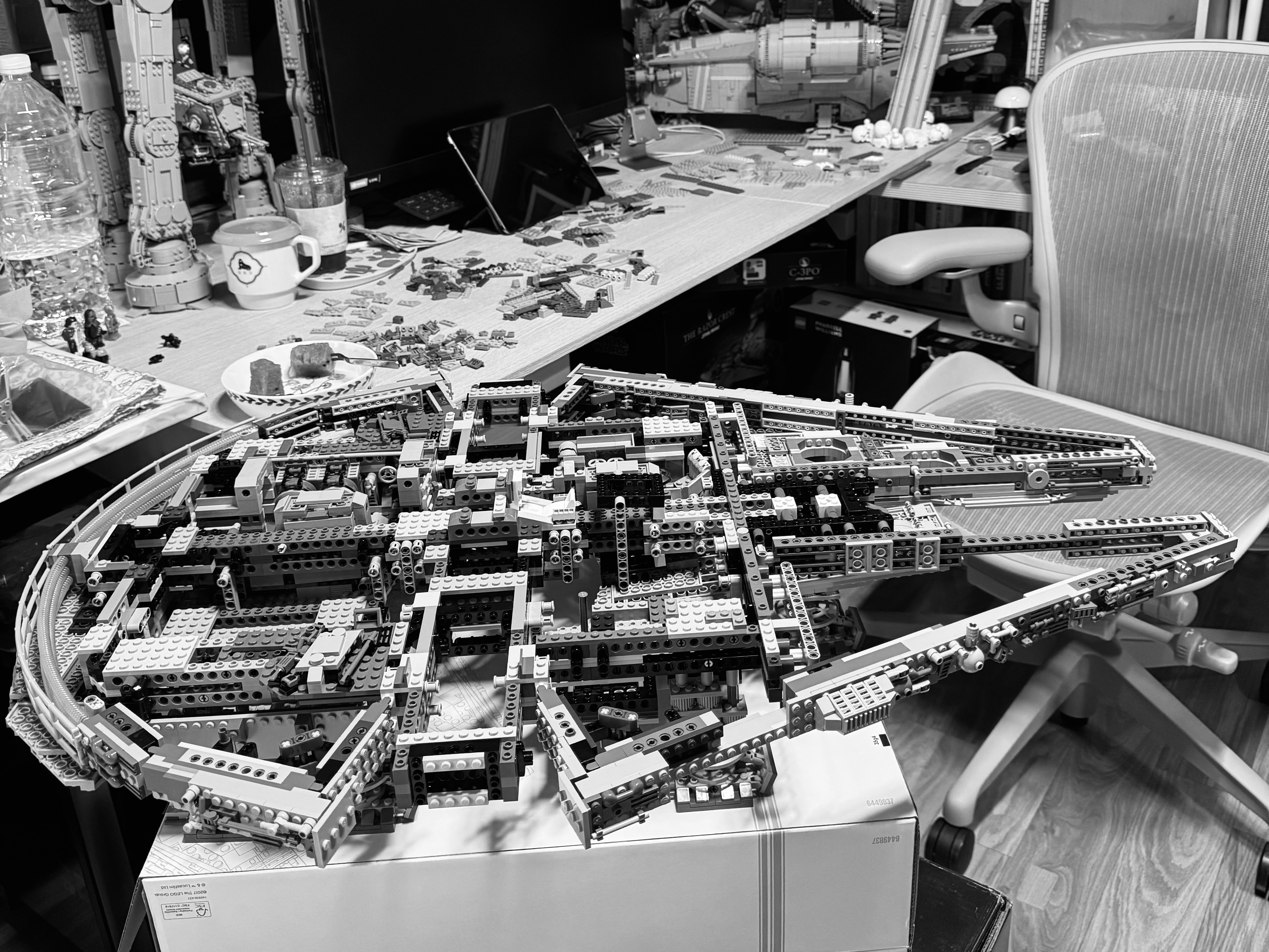 Lego Star Wars Millennium Falcon, Lego UCS Star Wars AT-AT 착용 스타일