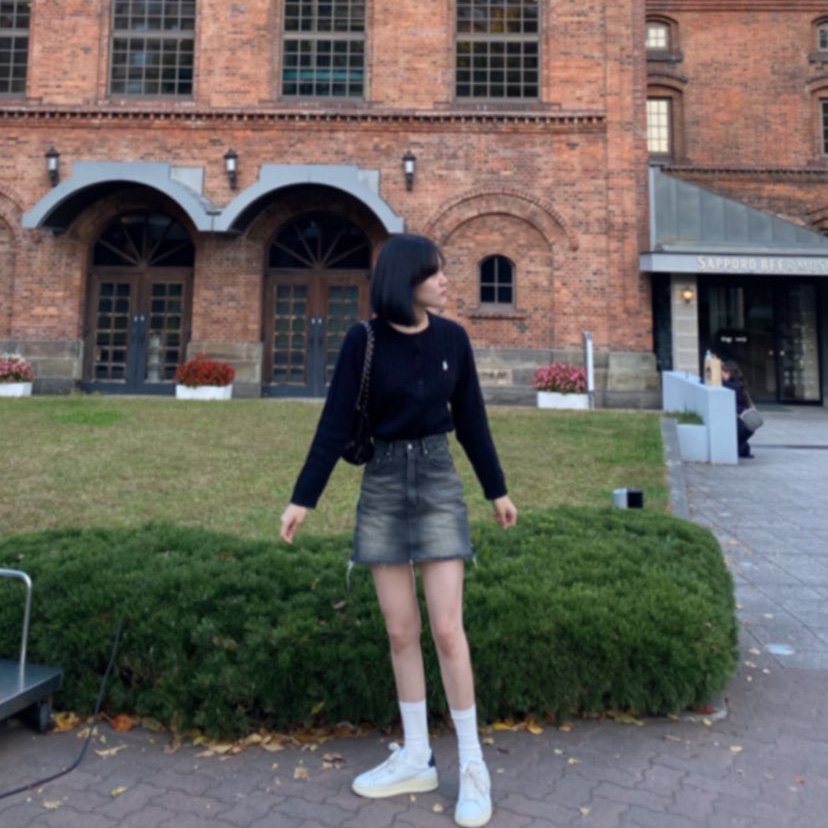 [30%적립] Polo Ralph Lauren Children Mini Cable Cotton Cardigan Navy, Matin Kim Stud Mini Quilting Bucket Bag Black 착용 스타일 - 3