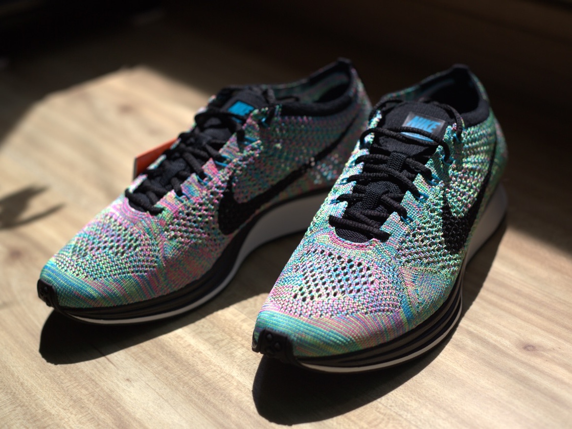 Nike Flyknit Racer Multi-Color 2.0 (2015/2017) 착용 스타일