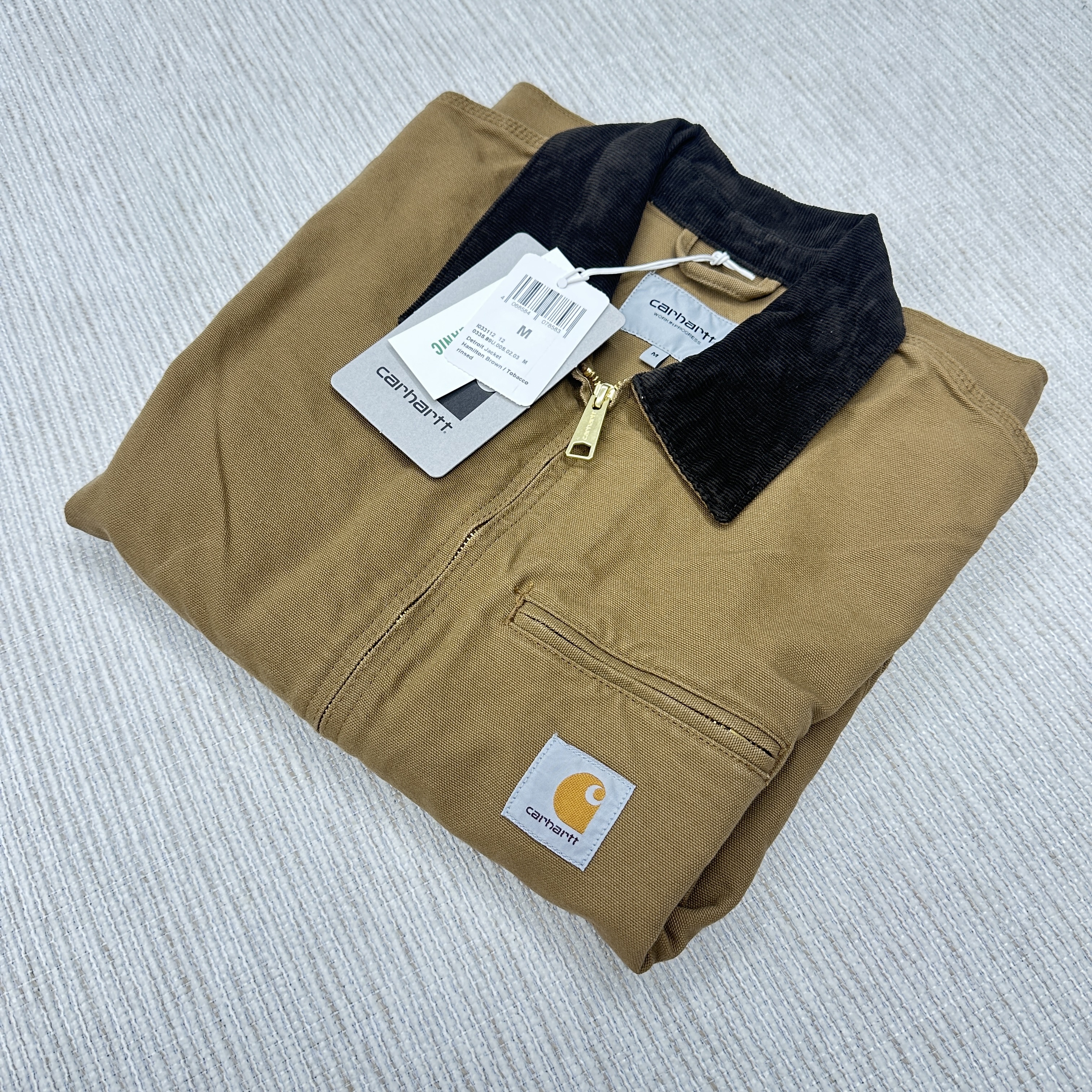 Carhartt WIP Detroit Jacket Hamilton Brown Tobacco 착용 스타일