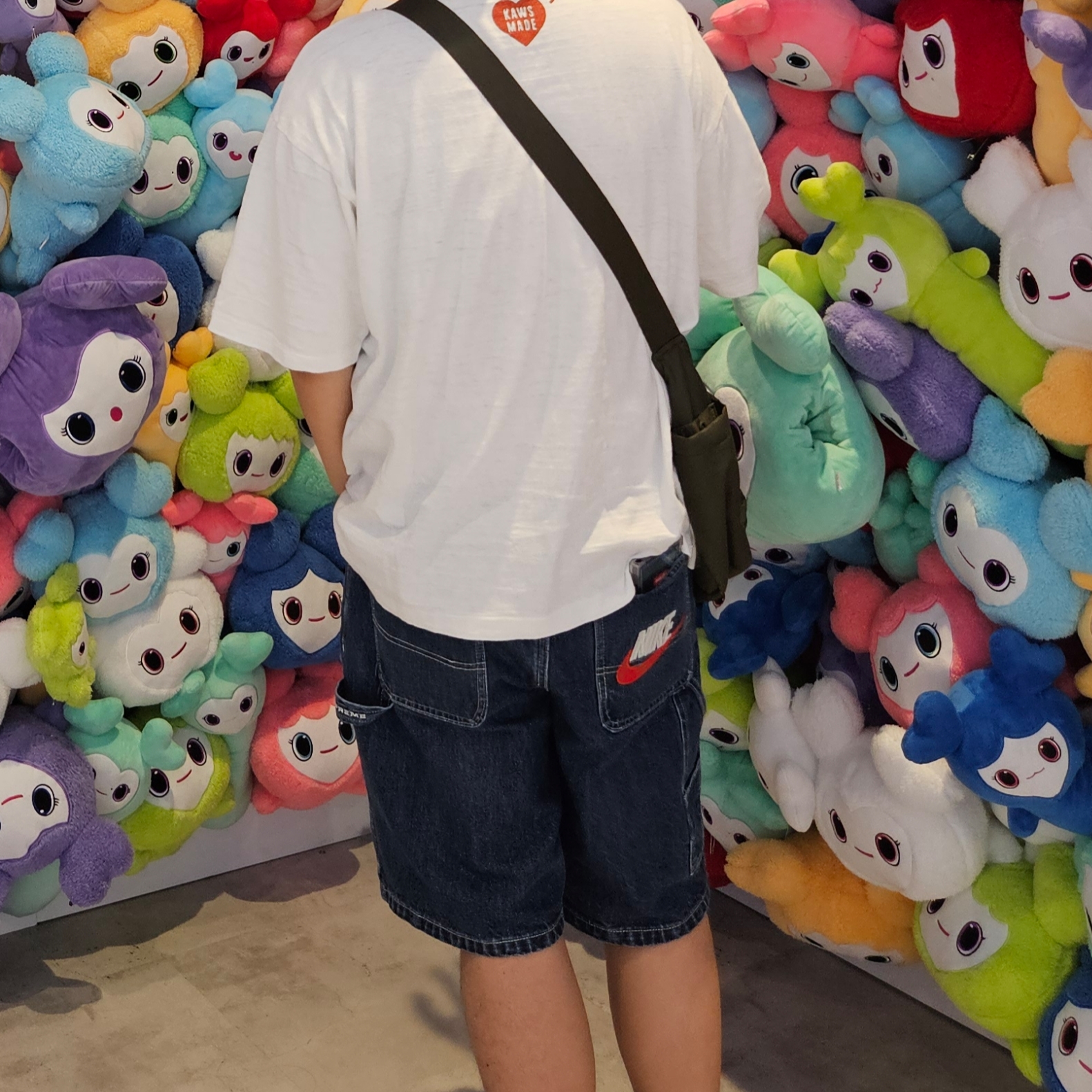 Supreme x Nike Denim Short Indigo - 24SS 착용 스타일