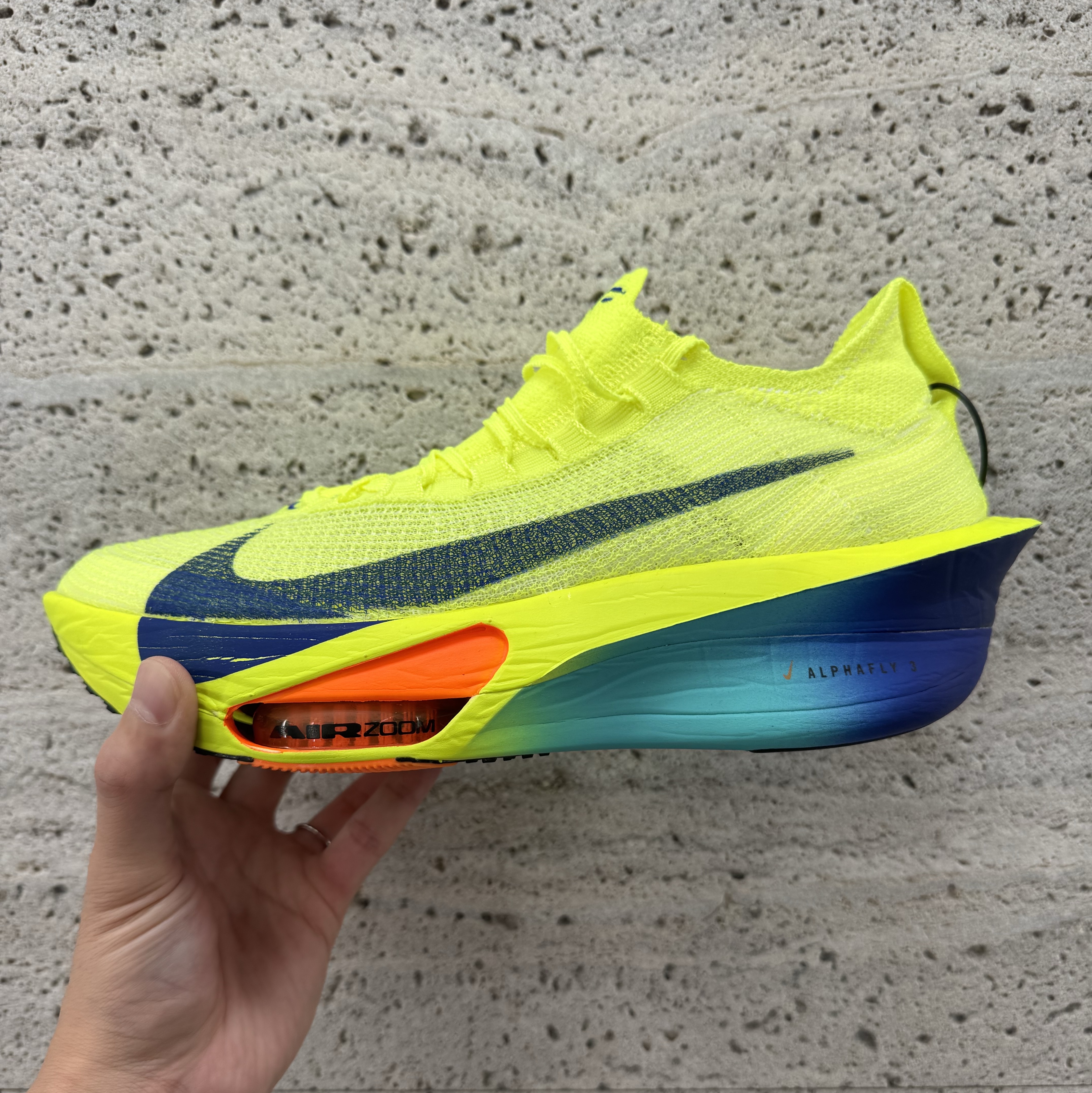 Nike Air Zoom Alphafly Next% 3 Volt 착용 스타일