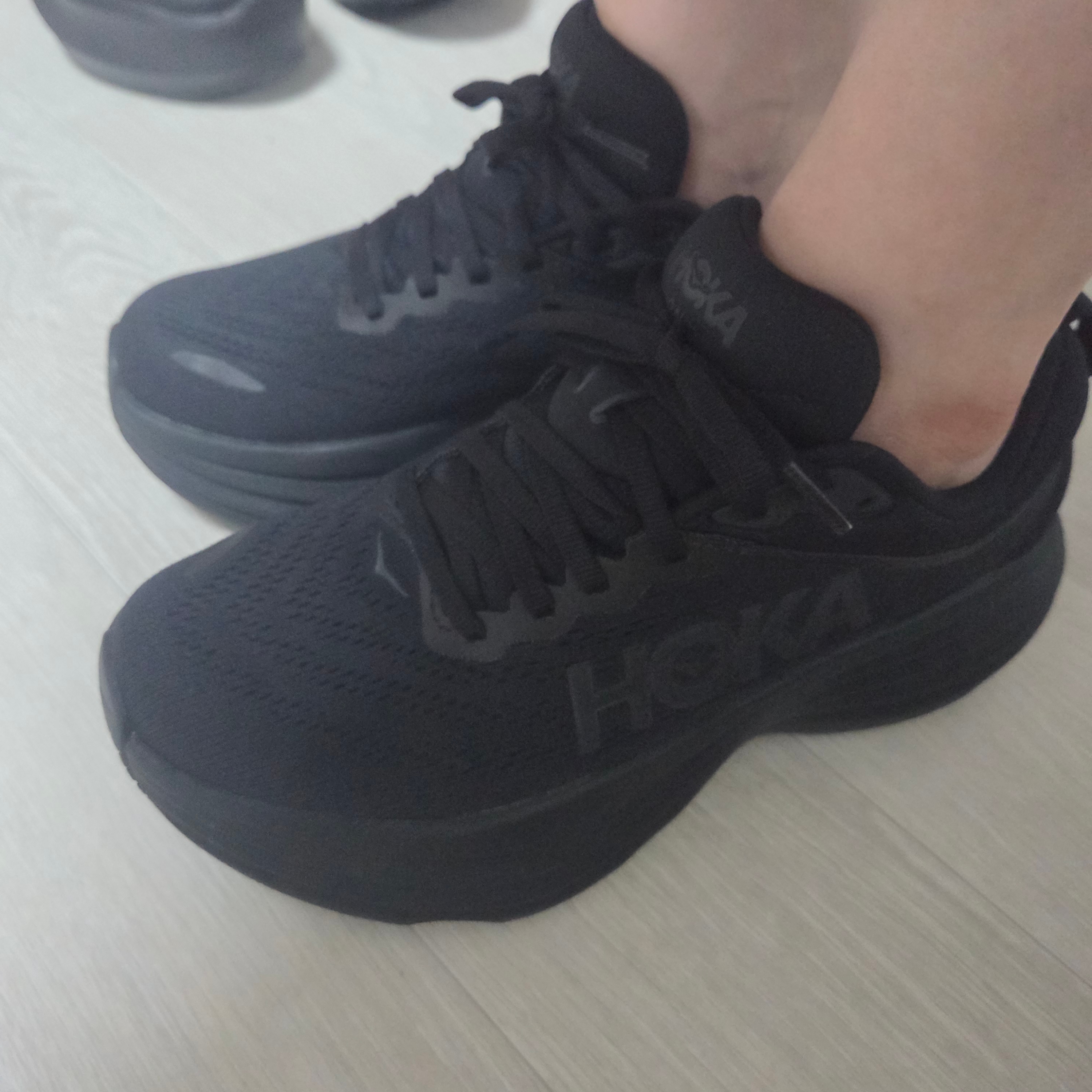Salomon x Comme des Garcons RX Marie Jeanne Platform Black 착용 스타일 - 3