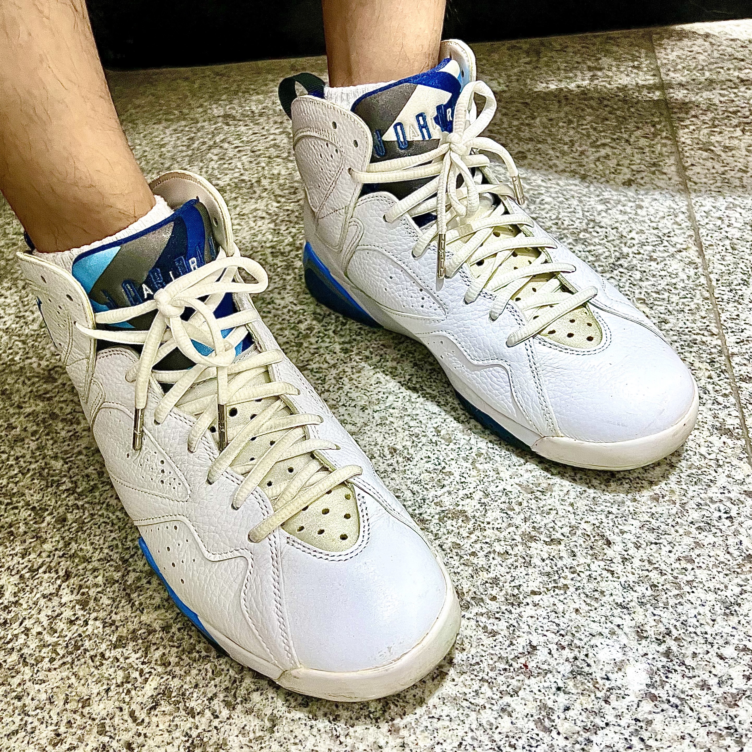 Jordan 7 Retro French Blue 2015 착용 스타일