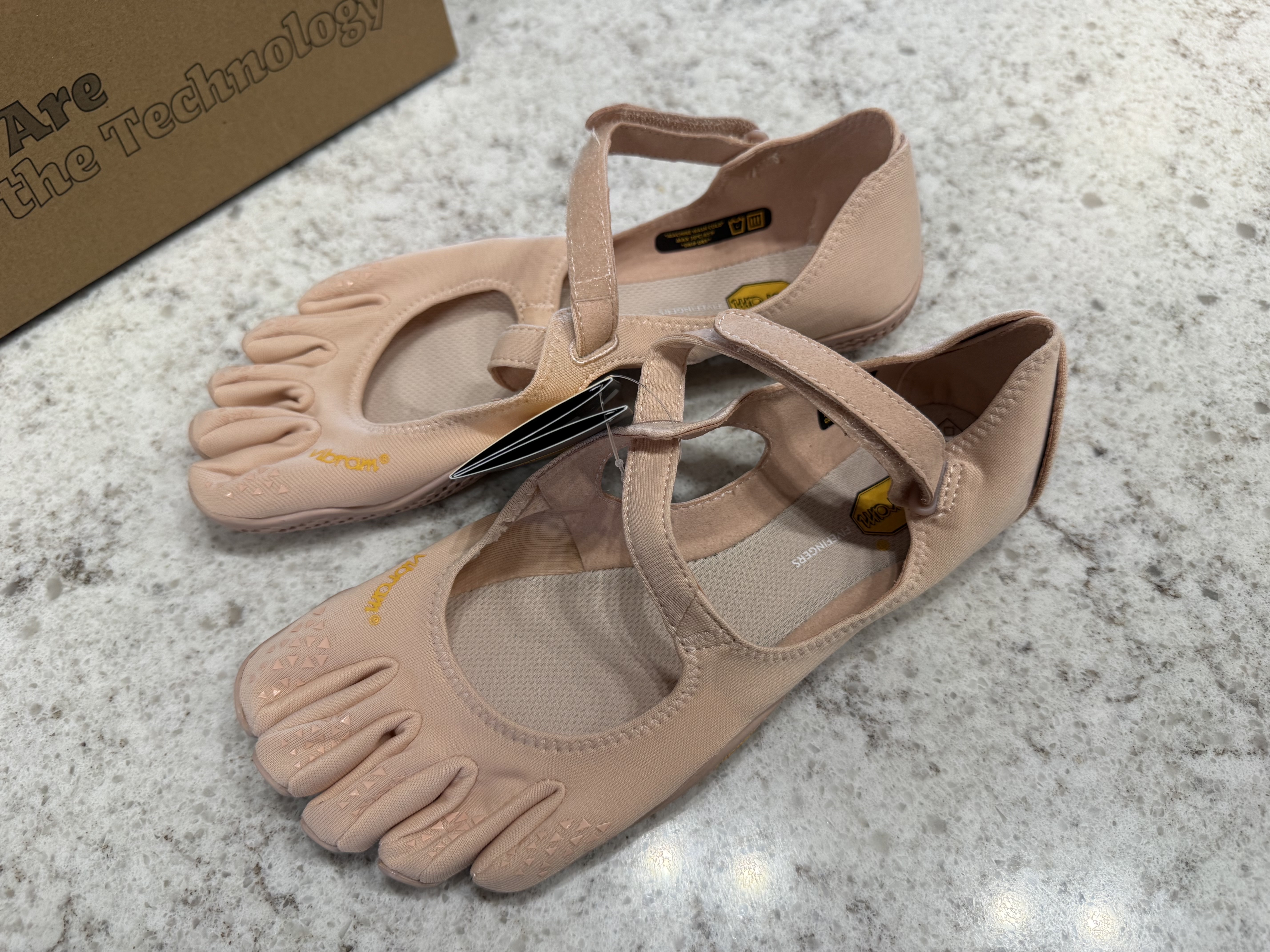 (W) Vibram Fivefingers V-Soul Nude 착용 스타일 - 3