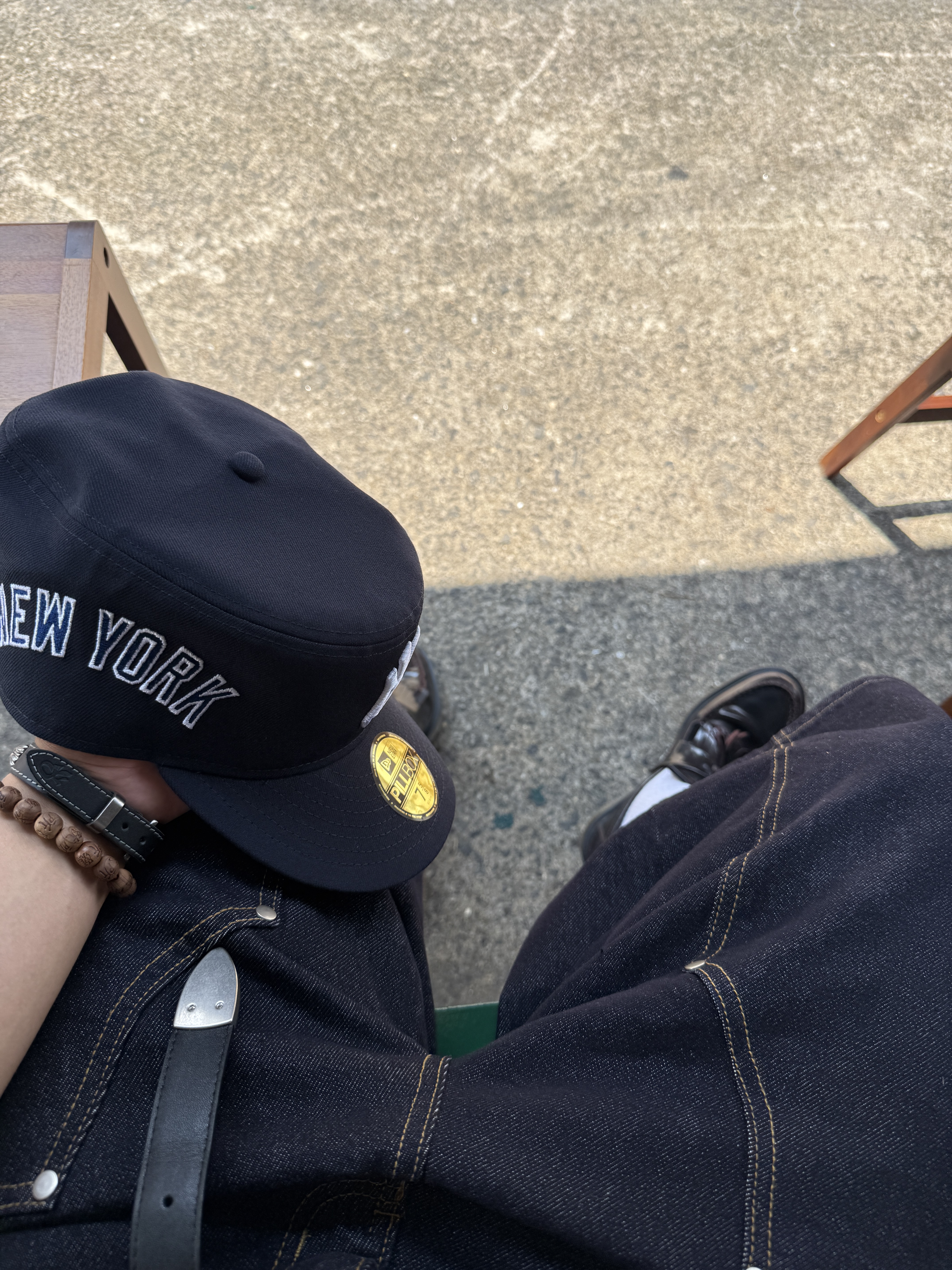 Ogarp Concho Wrist Belt Black, New Era MLB New York Yankees Pillbox Series Ball Cap Navy 착용 스타일 - 5
