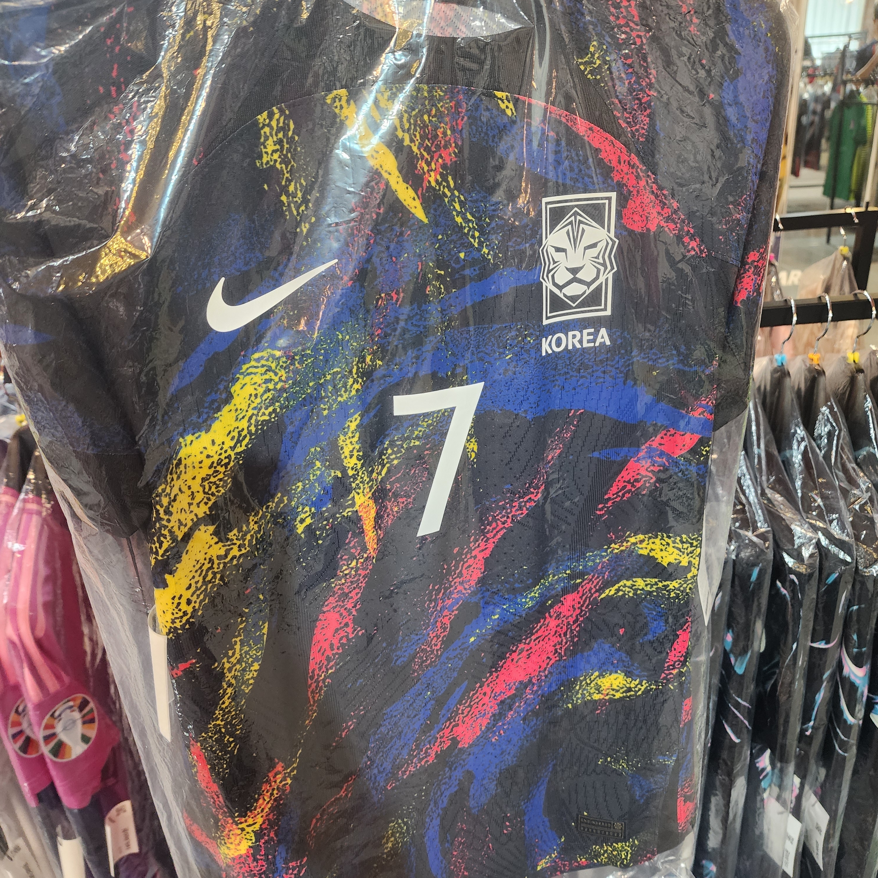 Nike Korea Dri-Fit Stadium Away SS Jersey Black - Asia (Non Marking Ver.) 착용 스타일