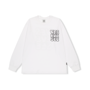 YESEYESEE C-Logo L/S White