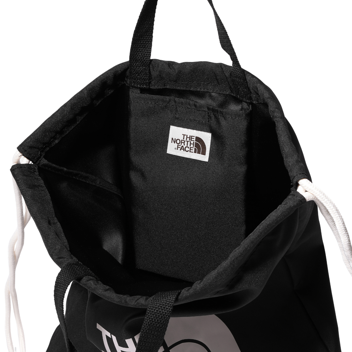 노스페이스 빅 로고 스트링백 블랙(The North Face Big Logo String Bag Black) - 4