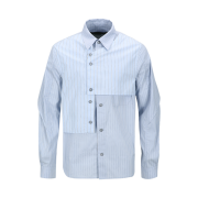 ADSB ANDERSSON BELL Stripe Layered Shirts Blue