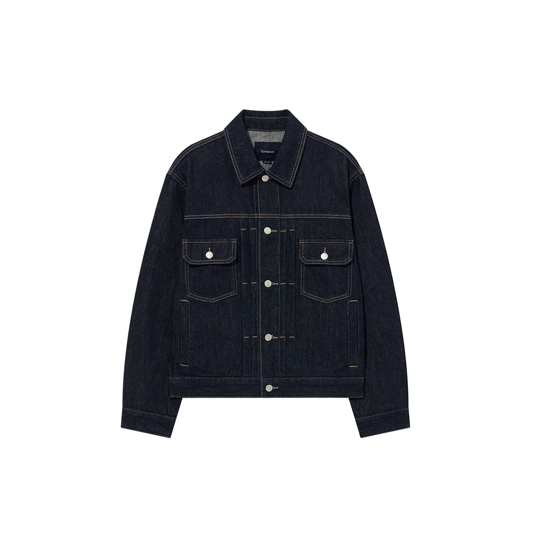 CO2503JK51IN Covernat One Washed Denim Jacket