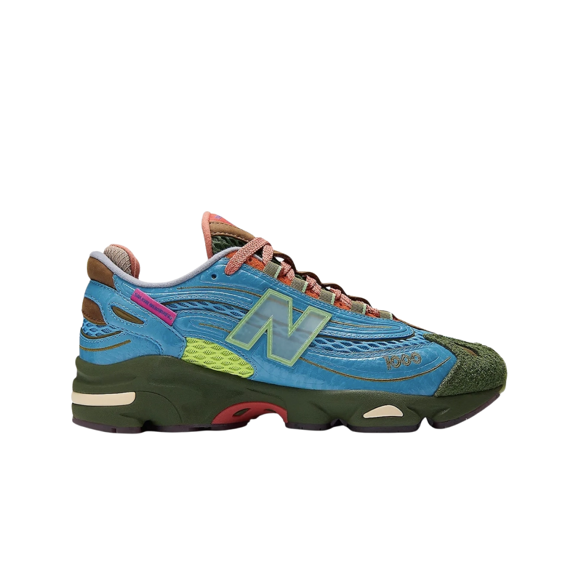 뉴발란스 x 살레헤 벰버리 1000 메이드 인 UK 블루 그린(New Balance x Salehe Bembury 1000 Made in UK Blue Green)