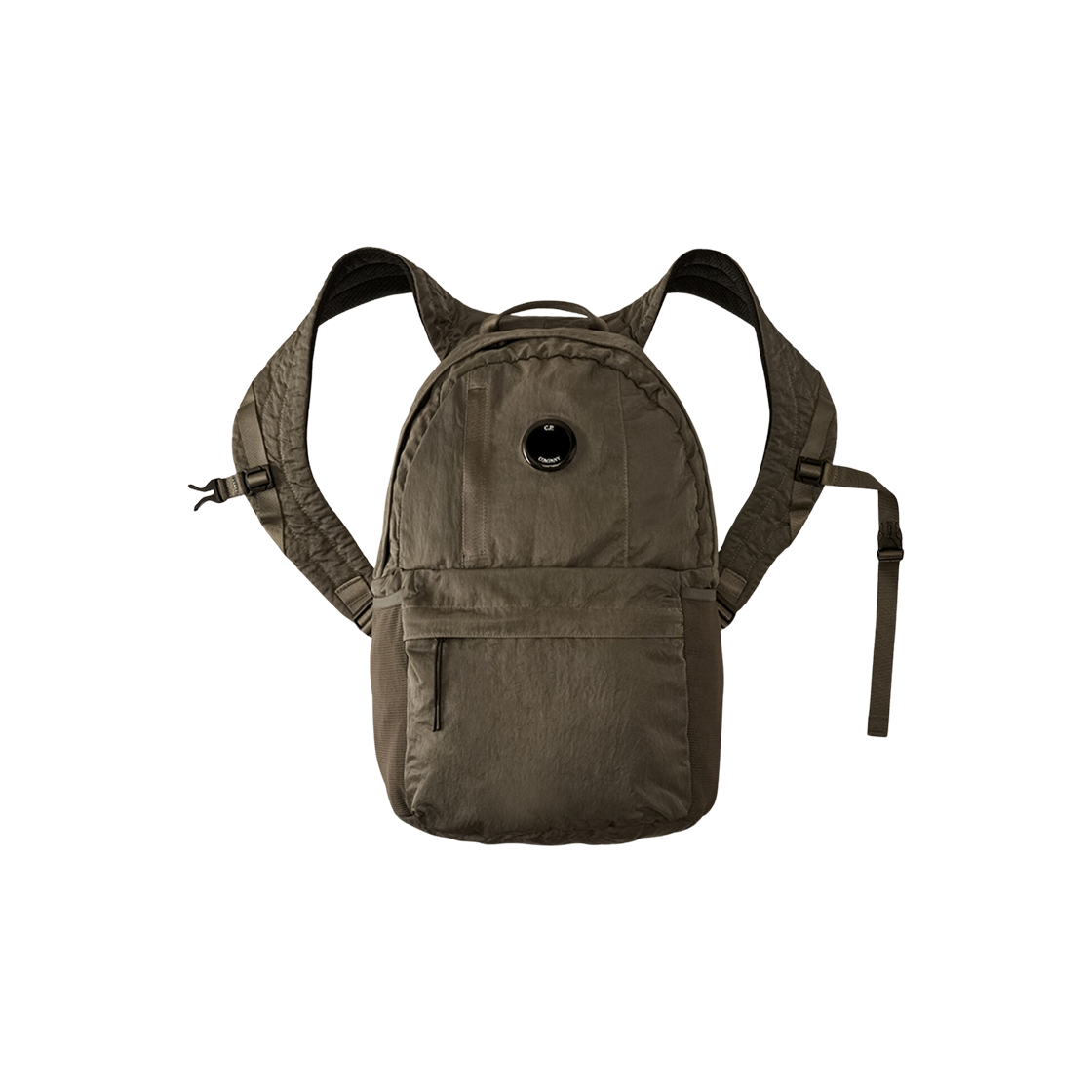 19CMAC737A005269G921 C.P. Company Nylon B Lens Backpack Gunmetal Grey - 25FW