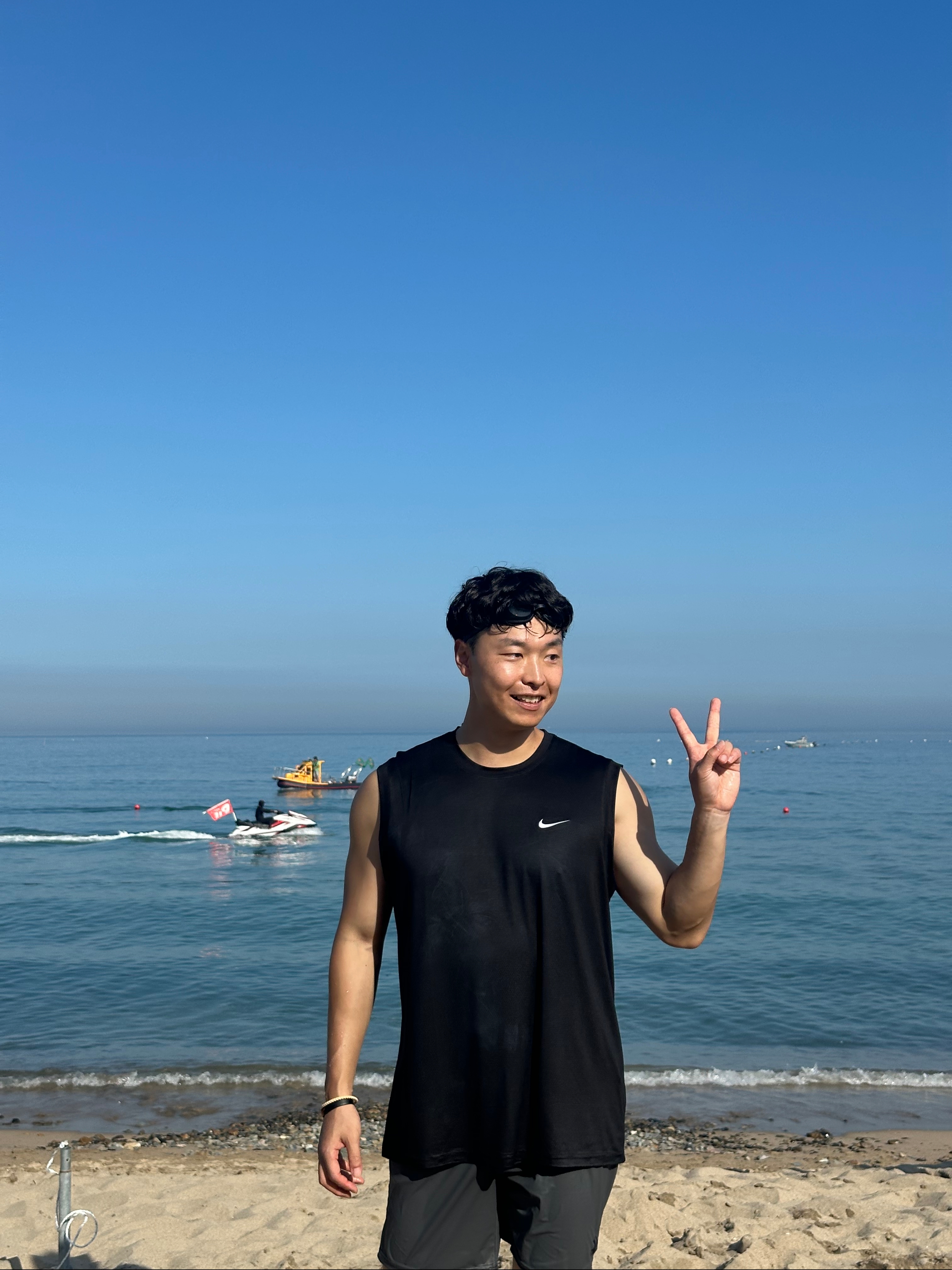 Nike Dri-Fit Legend Sleeveless Fitness T-Shirt Black - Asia 착용 스타일 - 2