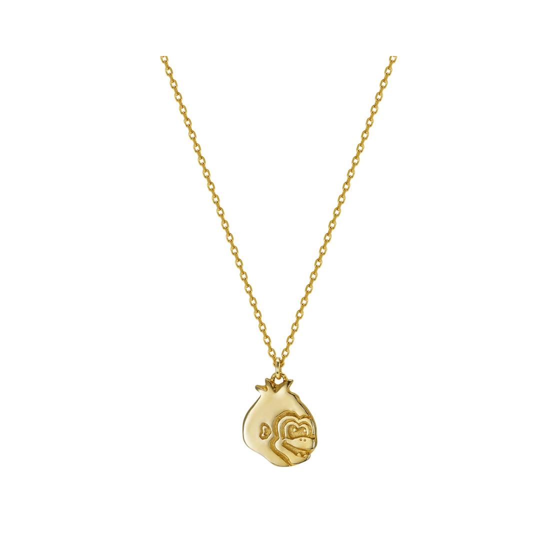 CH25N020 CH2P Mascot Necklace Gold