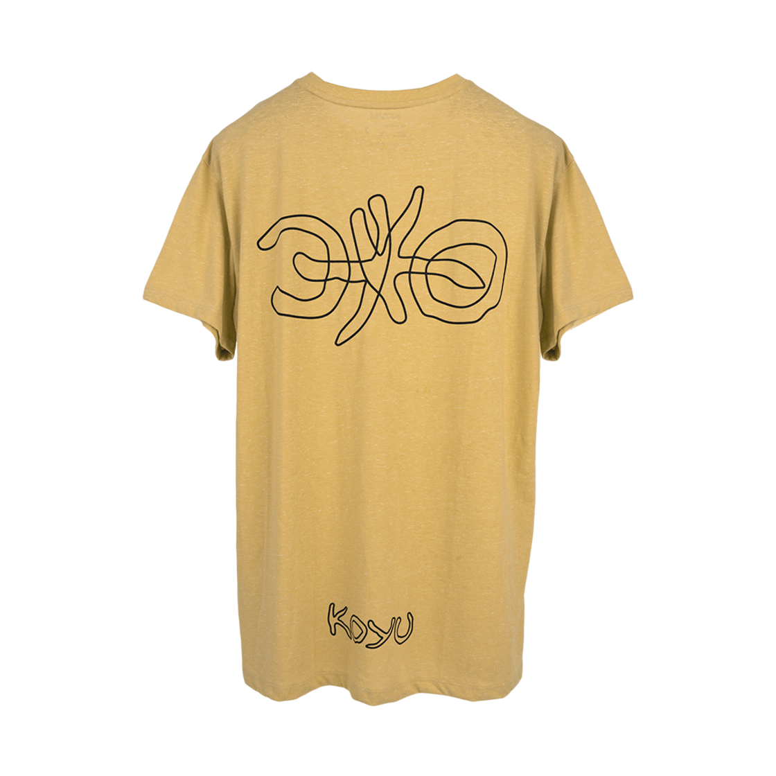 코유 에어 코튼 티셔츠 (옐로우)(Koyu Air Cotton T-shirt (Yellow))