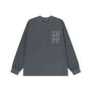 YESEYESEE C-Logo Pigment L/S Charcoal
