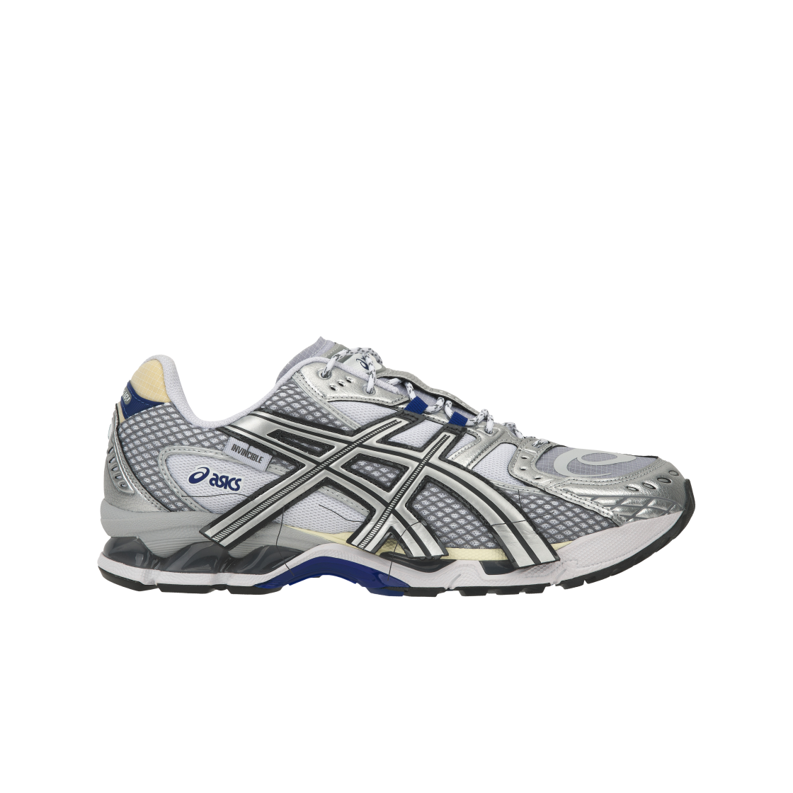 아식스 x 인빈시블 젤 님버스 10.1 HTTP 404 크림 메탈릭 실버 블루(Asics x Invincible Gel-Nimbus 10.1 HTTP 404 Cream Metallic Silver Blue)