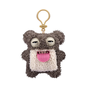 Fuggler Square Bear Keyring Brown