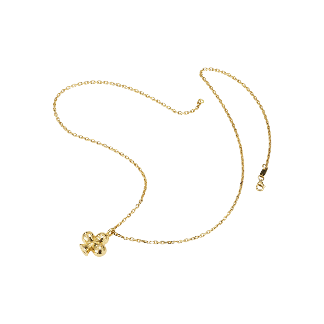 씨에이치투피 클로버 넥클리스 골드(CH2P Clover Necklace Gold) - 2