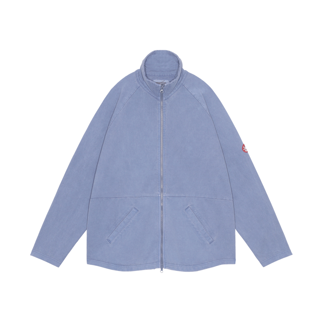 - Cav Empt Overdye Cotton Jersey Zip Up Navy - 25FW