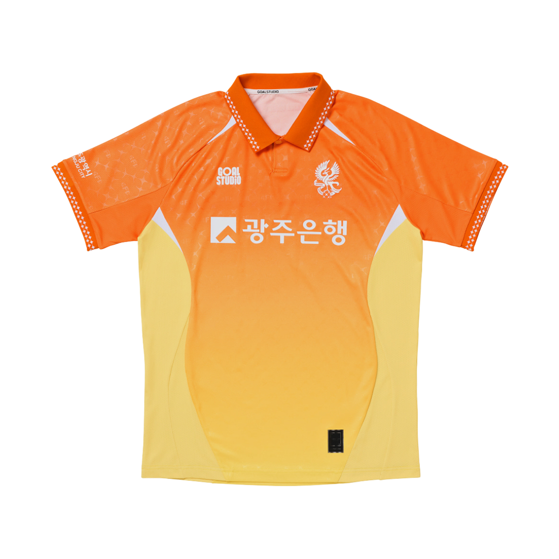 골 스튜디오 GFC 25 어센틱 3rd GK 게임 탑 오렌지 (논 마킹 버전)(Goal Studio GFC 25 Authentic 3rd GK Game Top Orange (Non Marking Ver.))