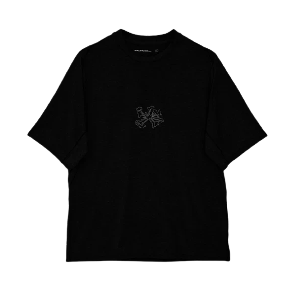 포탈 레터럴 피크 티셔츠 블랙 뷰티(Portal Lateral Peak T-Shirt Black Beauty)
