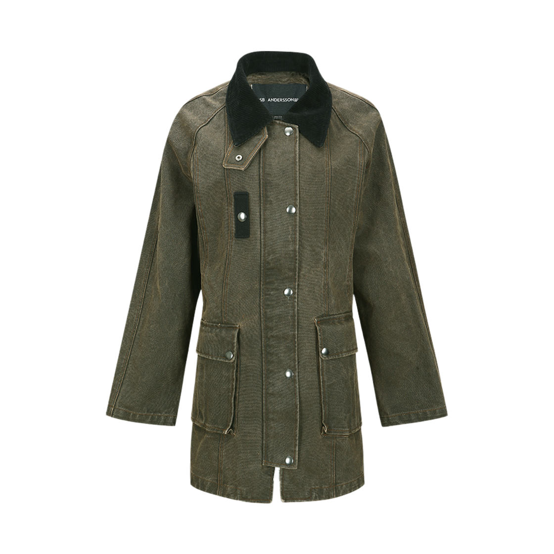 awa724w(BROWN) ADSB ANDERSSON BELL Kerri Trapez Work Jacket Brown