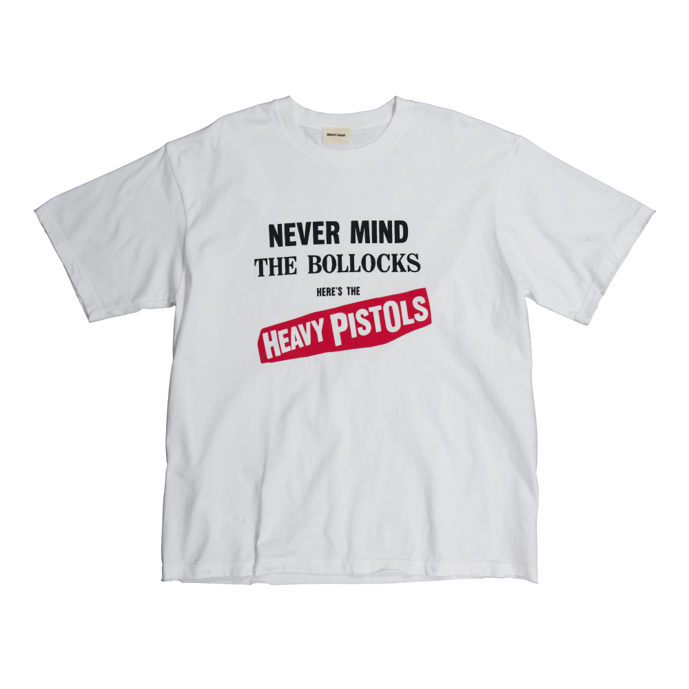 25H-T002 Resurrection13 Vintage T-shirt Pistols White