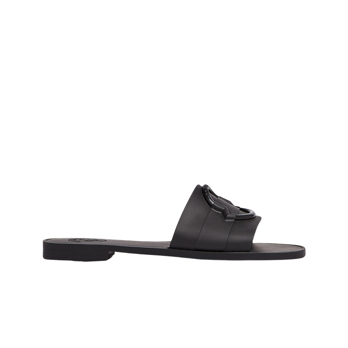 K1-09B-4C00040-M4095-999 (W) Moncler Mon Slides Black - 25SS
