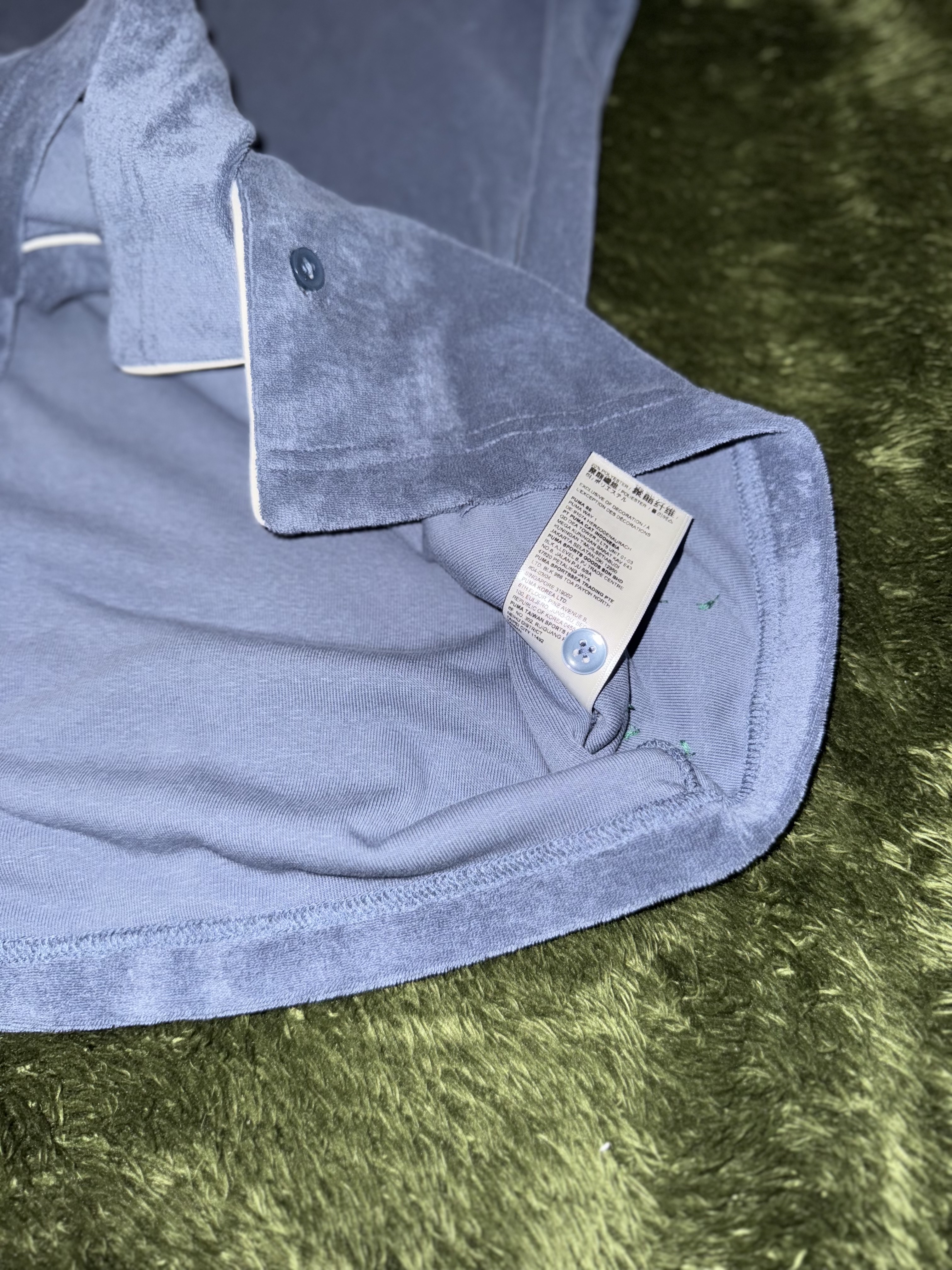Puma x Rhuigi Shirt Inky Blue 착용 스타일 - 8