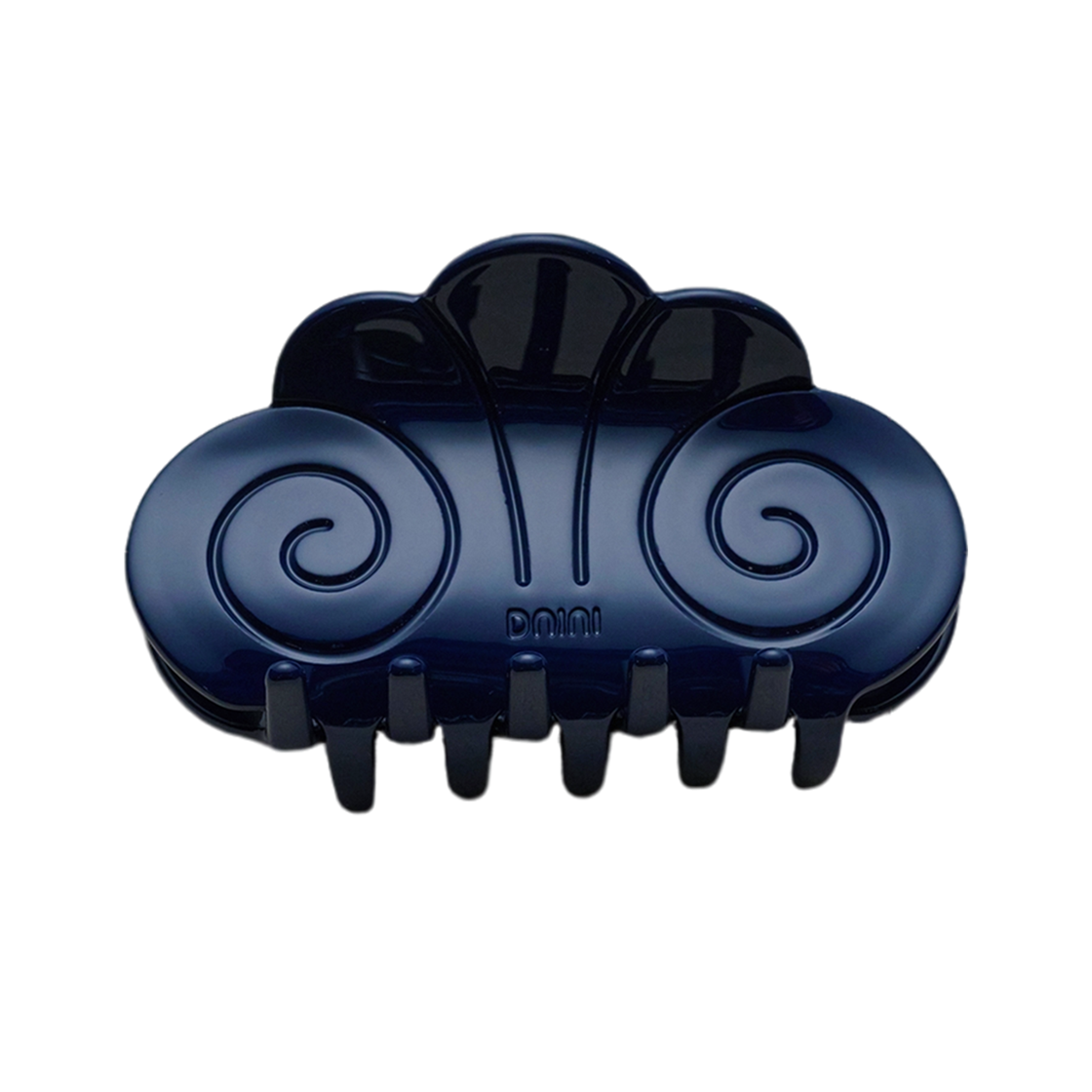드니니 스파이럴 집게핀 라지 네이비(DNINI Spiral Claw Clip L Navy)
